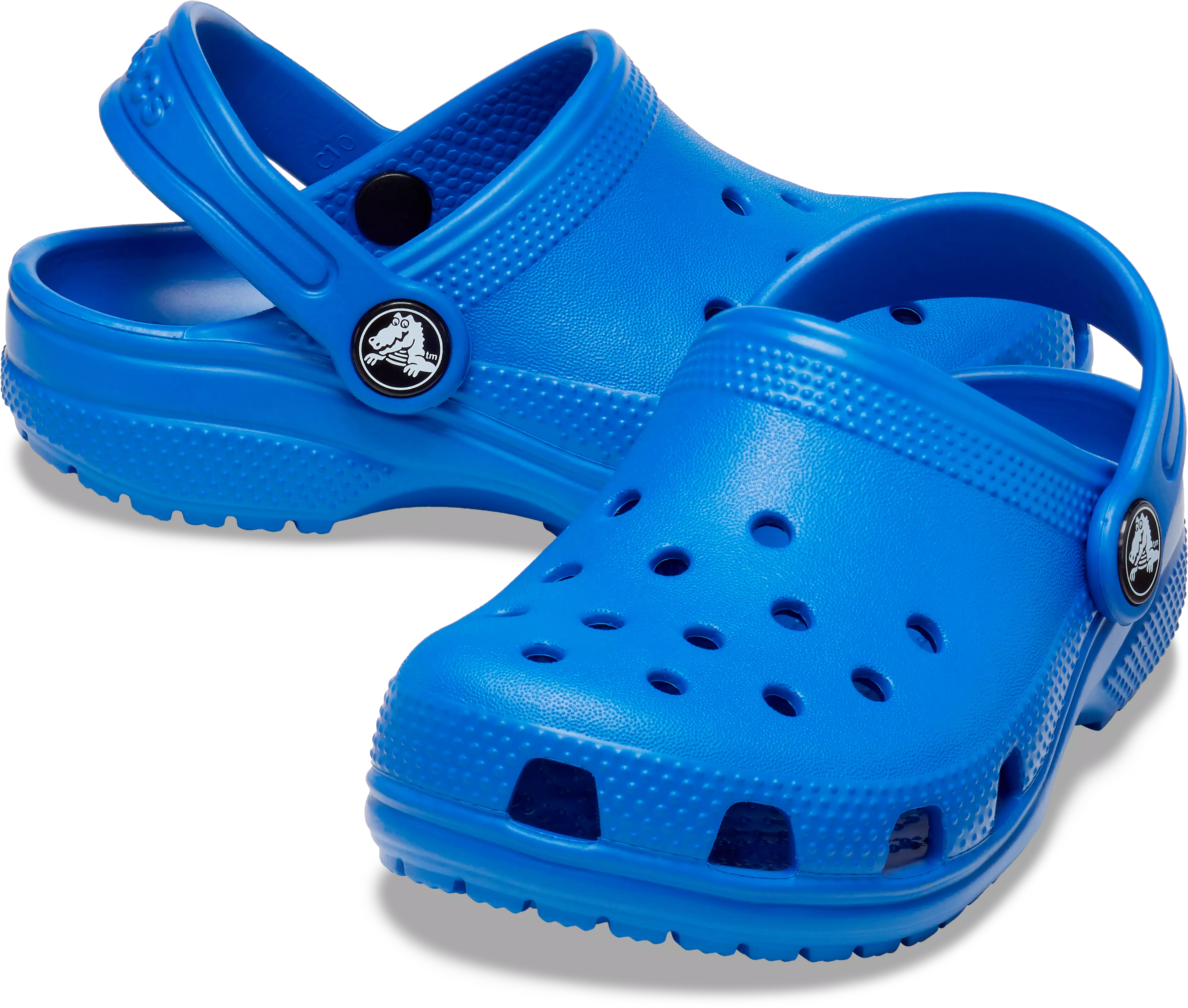 Crocs Classic "Blue Bolt" Grade School Boys' Clog - BLUE
