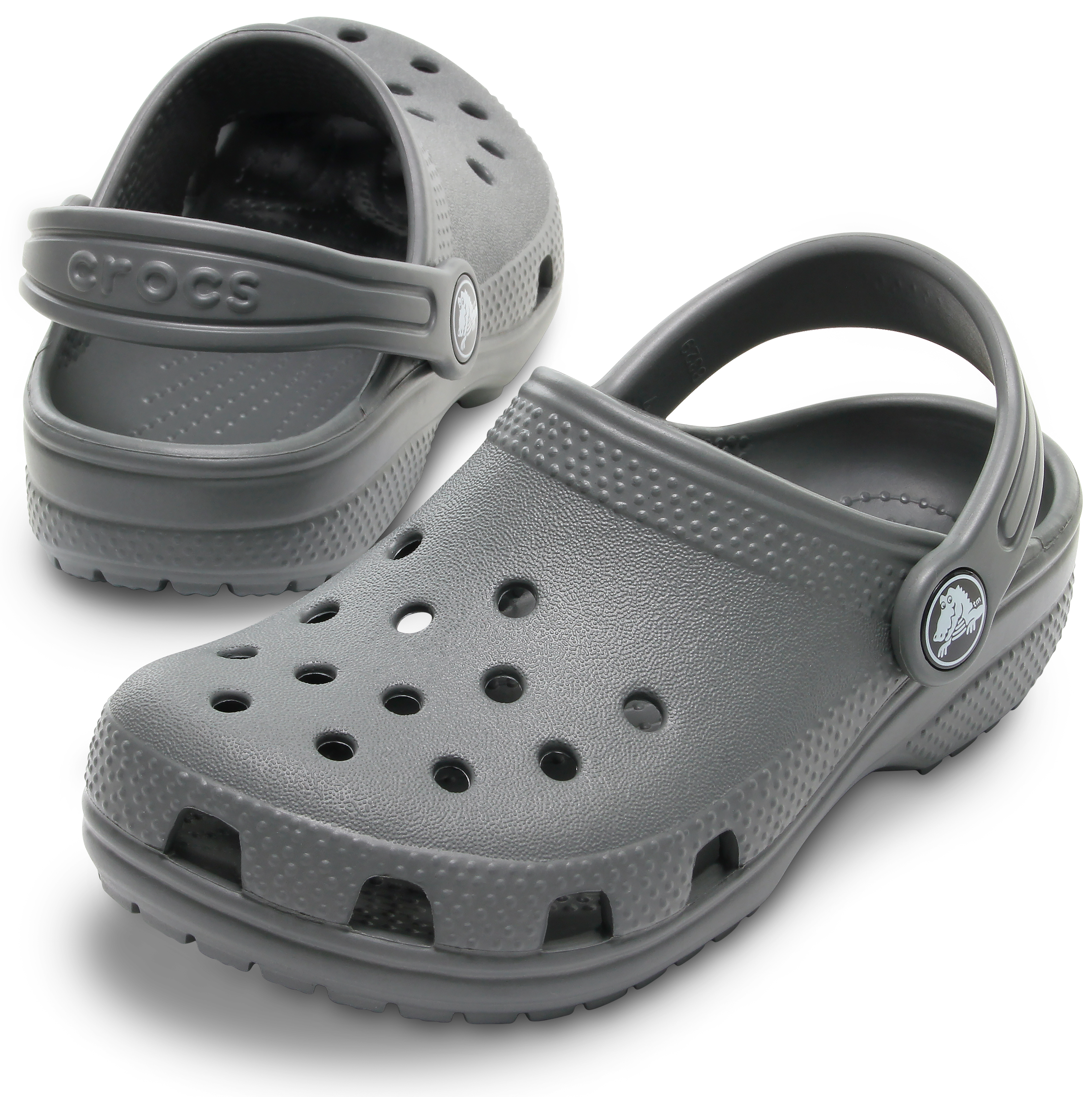 Crocs Classic Preschool Boys' "Slate Grey" Clog