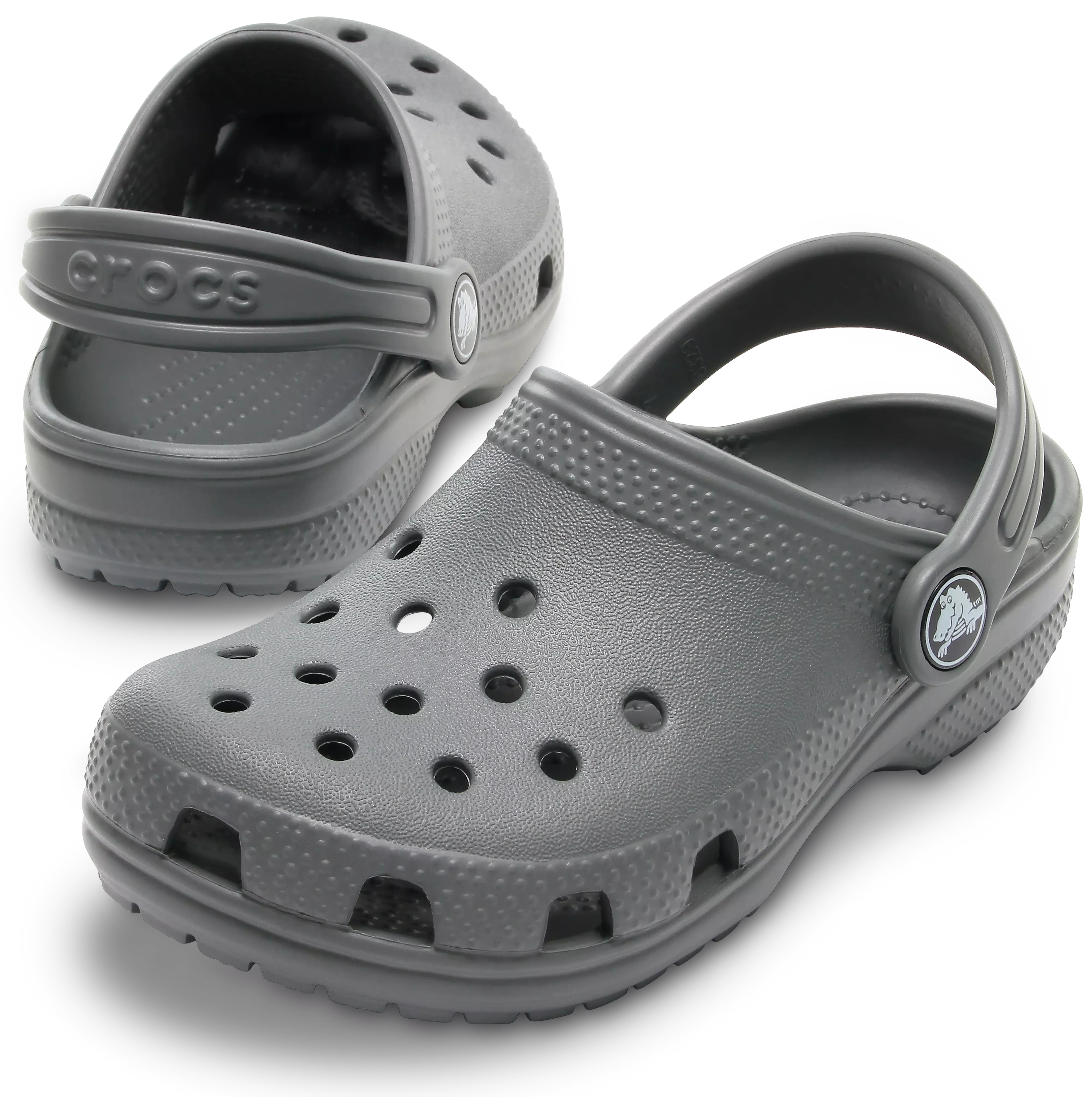 Crocs Classic "Slate Grey" Preschool Boys' Clog - SLATE