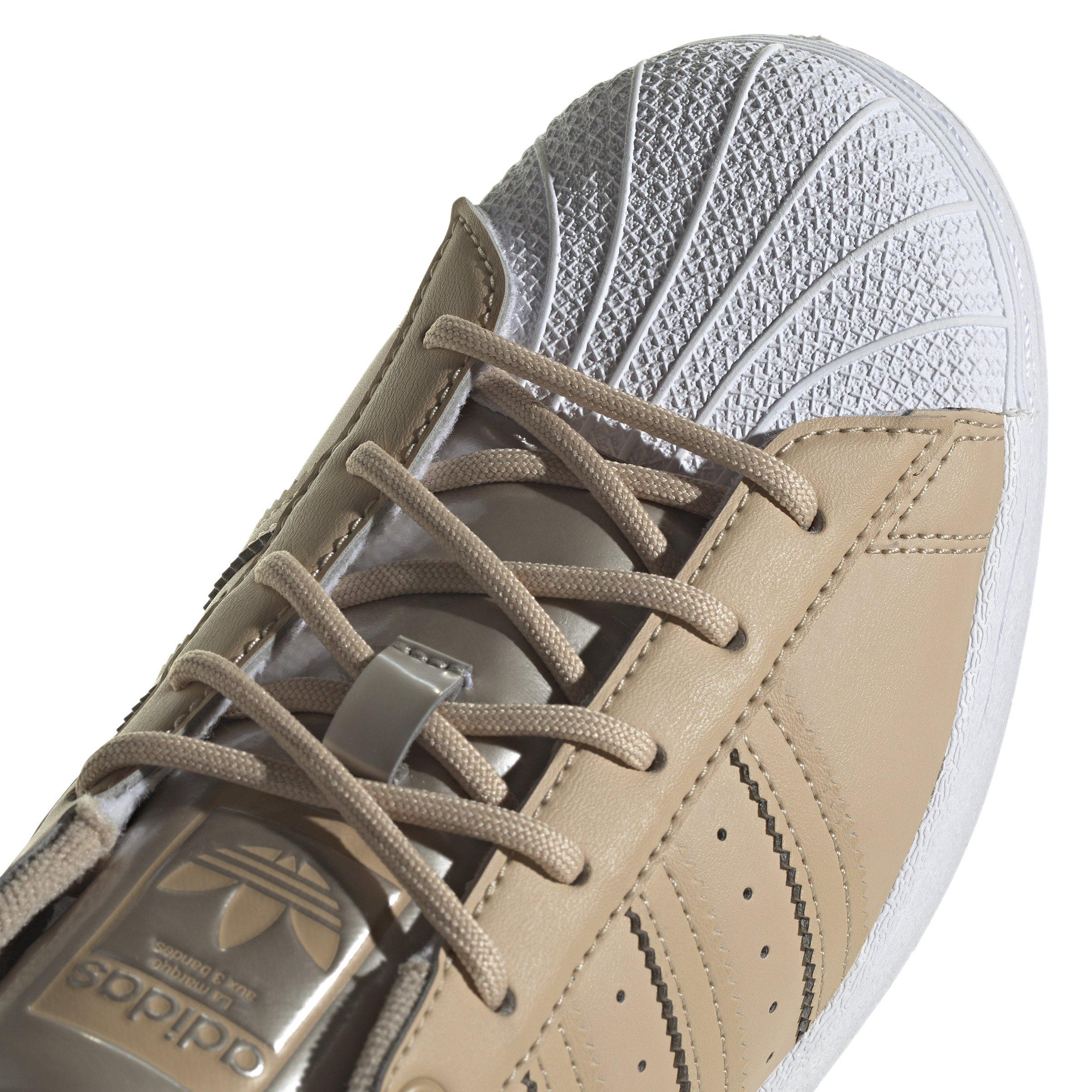 adidas Superstar "Beige/White" Women's Shoe