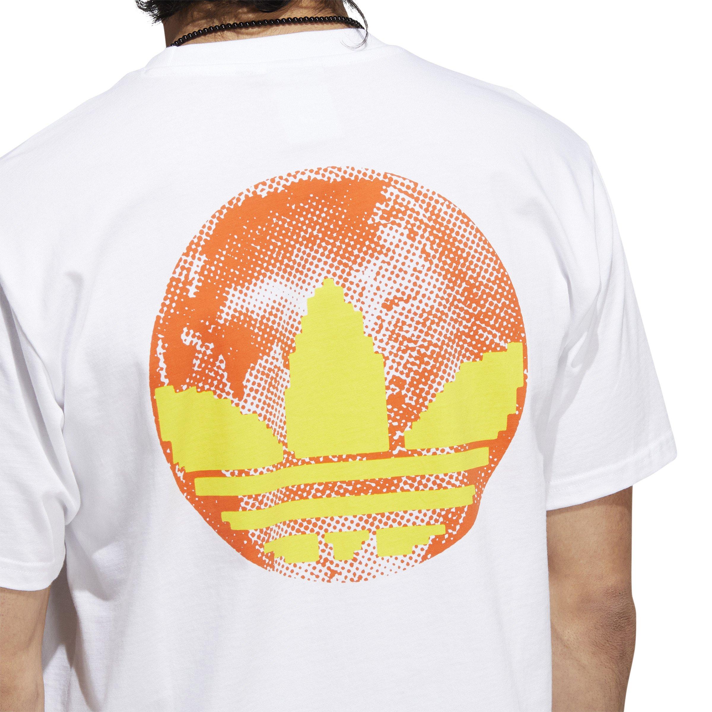 Adidas Originals Hypersport Graphic T-Shirt in Orange