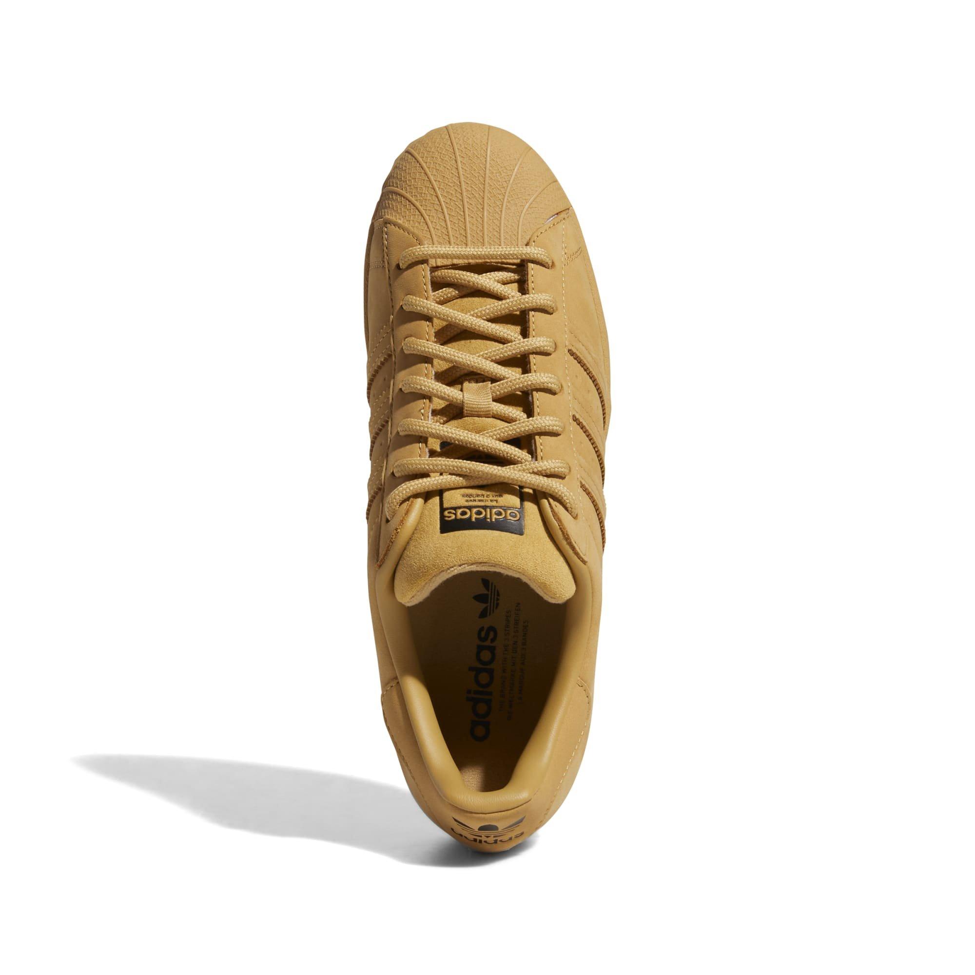 adidas Superstar Core Black/Gold/Pulse Blue Men's Shoe - Hibbett