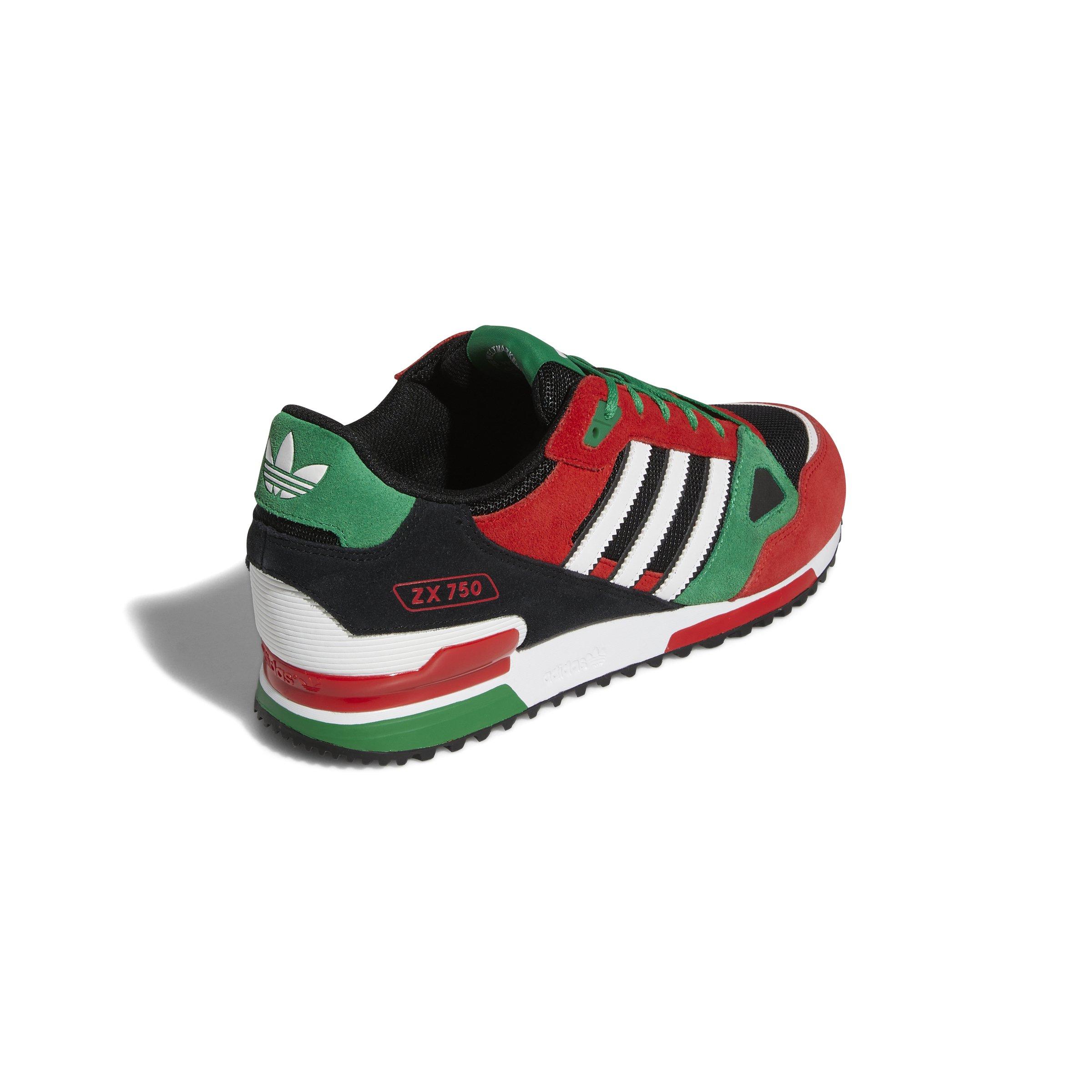 geïrriteerd raken Leggen Zwaaien adidas ZX750 "Core Black/Green/Red" Men's Shoe