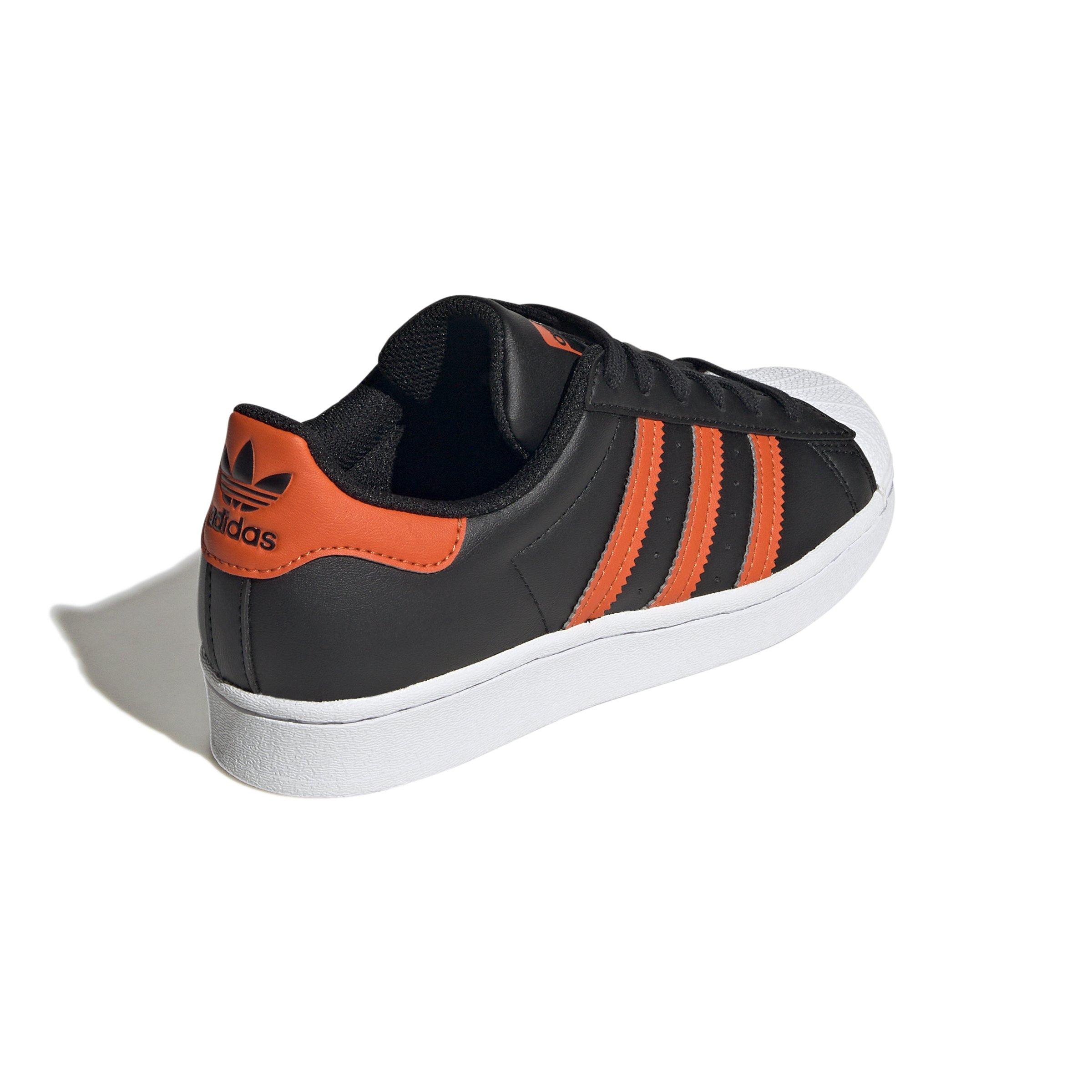 Adidas superstar 2024 black orange