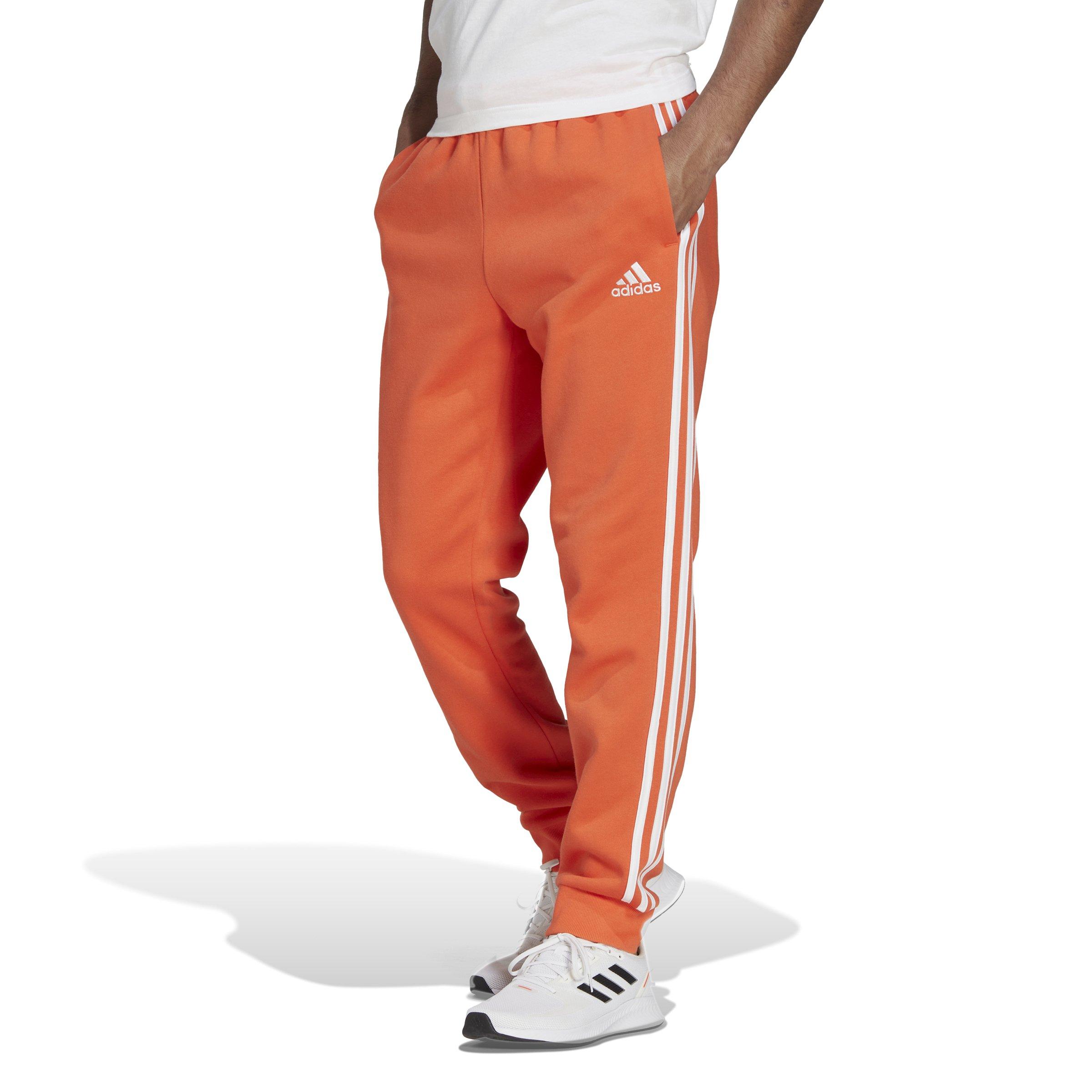 adidas Essentials Mens Fleece Regular Tapered Joggers