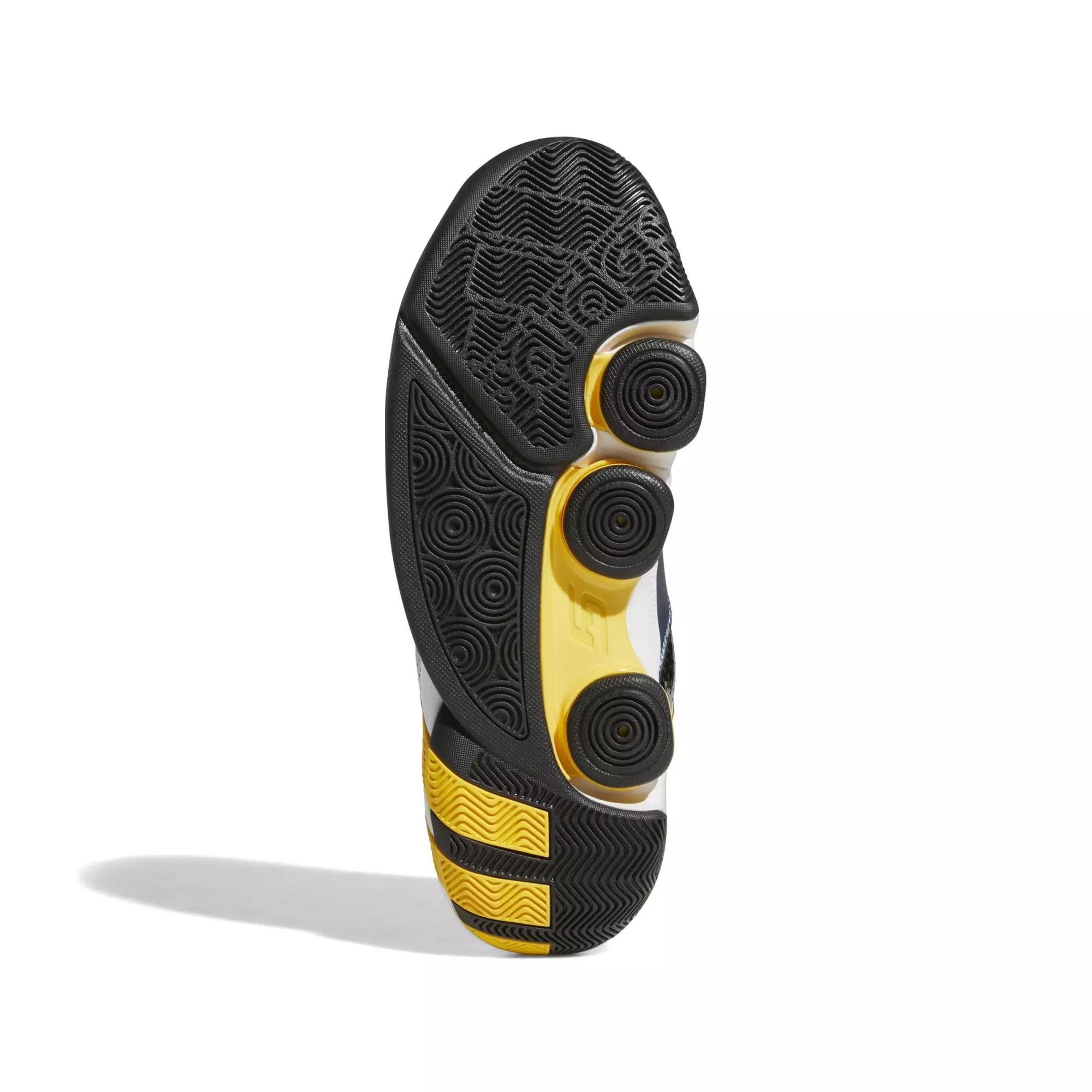 adidas Agent Gil Restomod "Black/White/Gold" Men's Basketball Shoe - BLACK/GOLD/WHITE