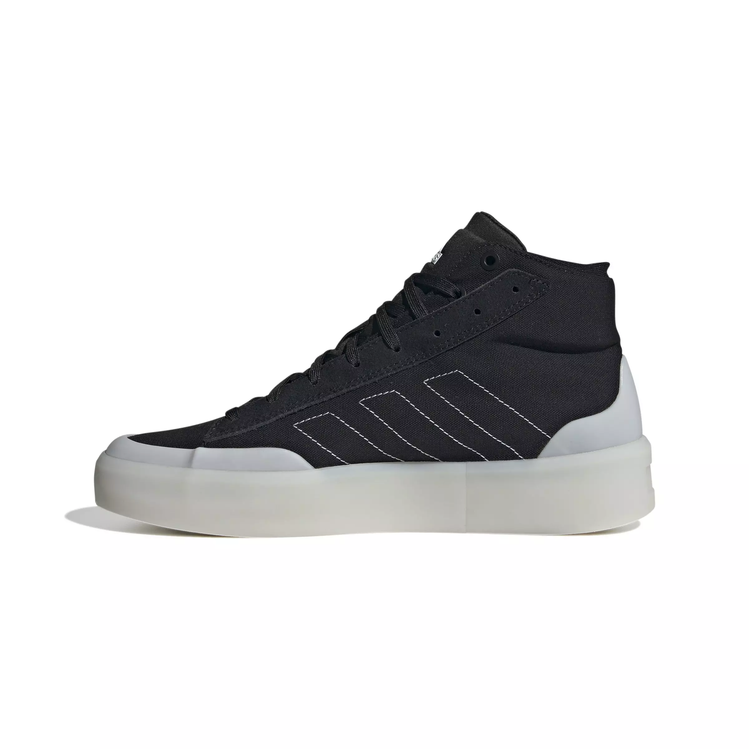 adidas ZNSORED Mid-Cut "Core Black/Footwear White" Men's Skateboarding Shoe - CORE BLACK/FOOTWEAR WHITE