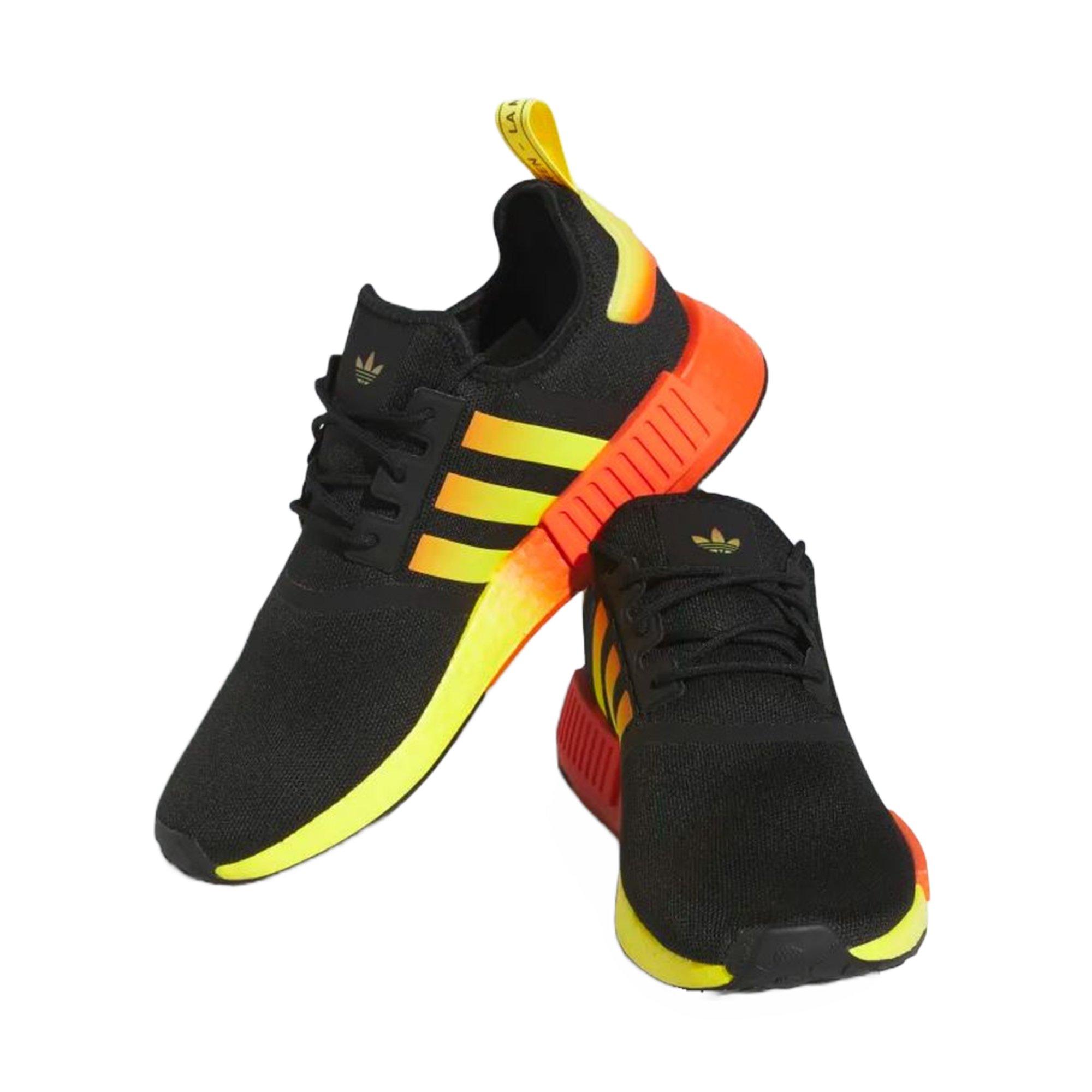 Adidas nmd hotsell black and yellow