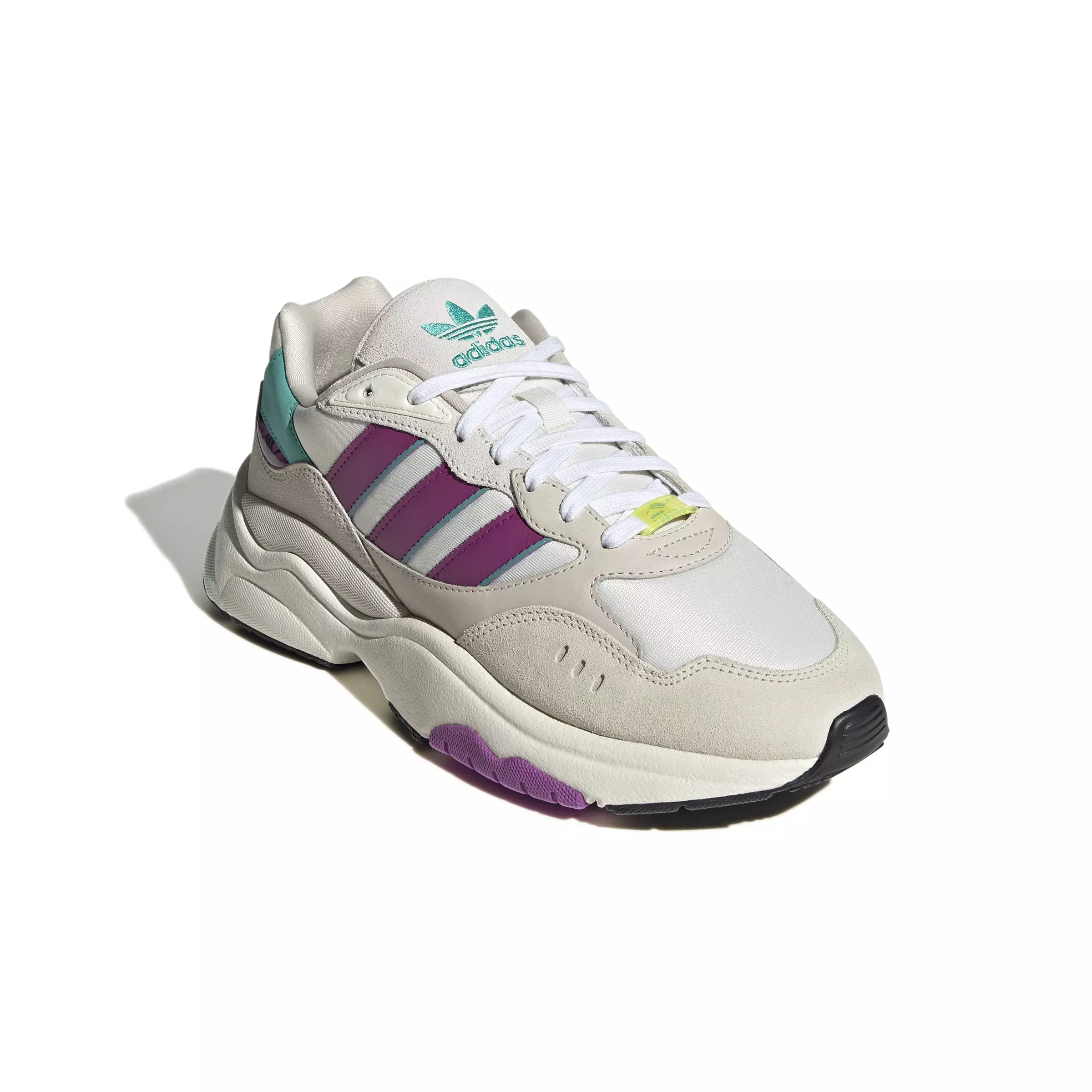 adidas Retropy F90 Mystique "White/Blue/Purple" Men's Shoe - WHITE/BLUE/PINK