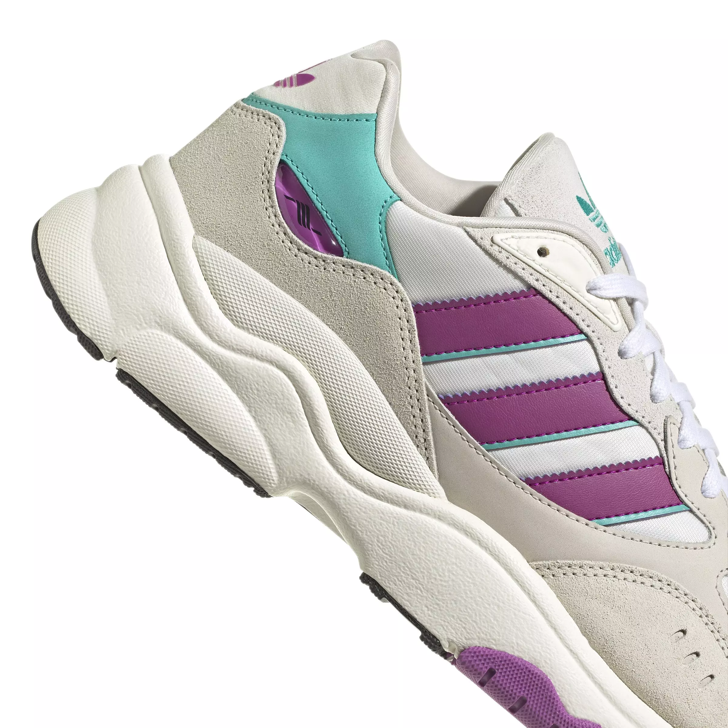 adidas Retropy F90 Mystique "White/Blue/Purple" Men's Shoe - WHITE/BLUE/PINK
