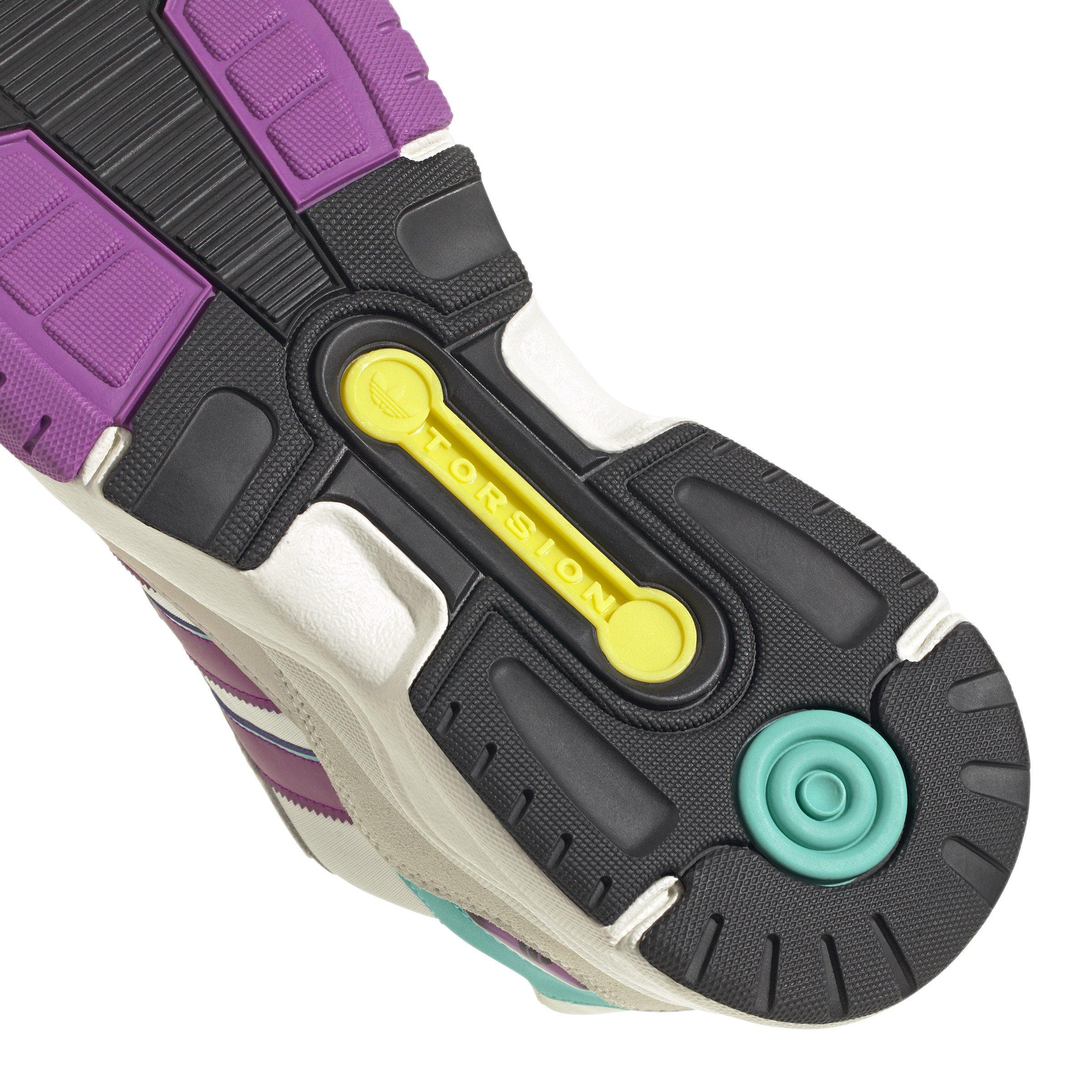 adidas Retropy F90 Mystique "White/Blue/Purple" Men's Shoe - WHITE/BLUE/PINK Thumbnail View 8