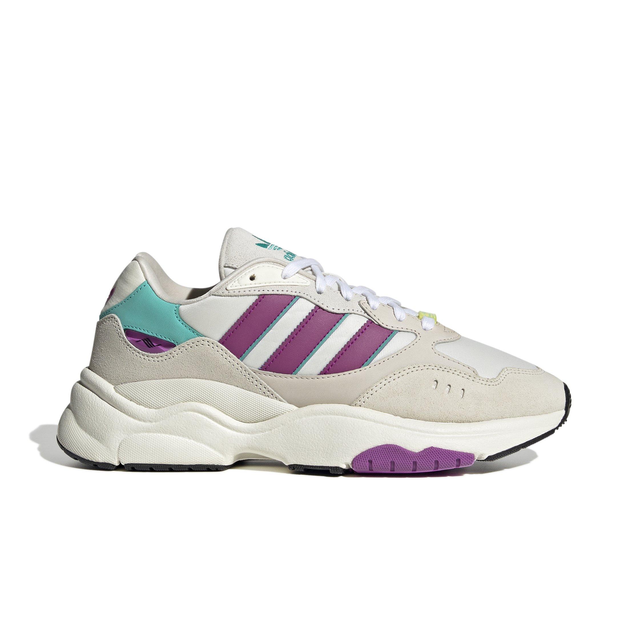adidas Retropy F90 Mystique "White/Blue/Purple" Men's Shoe - WHITE/BLUE/PINK Thumbnail View 1