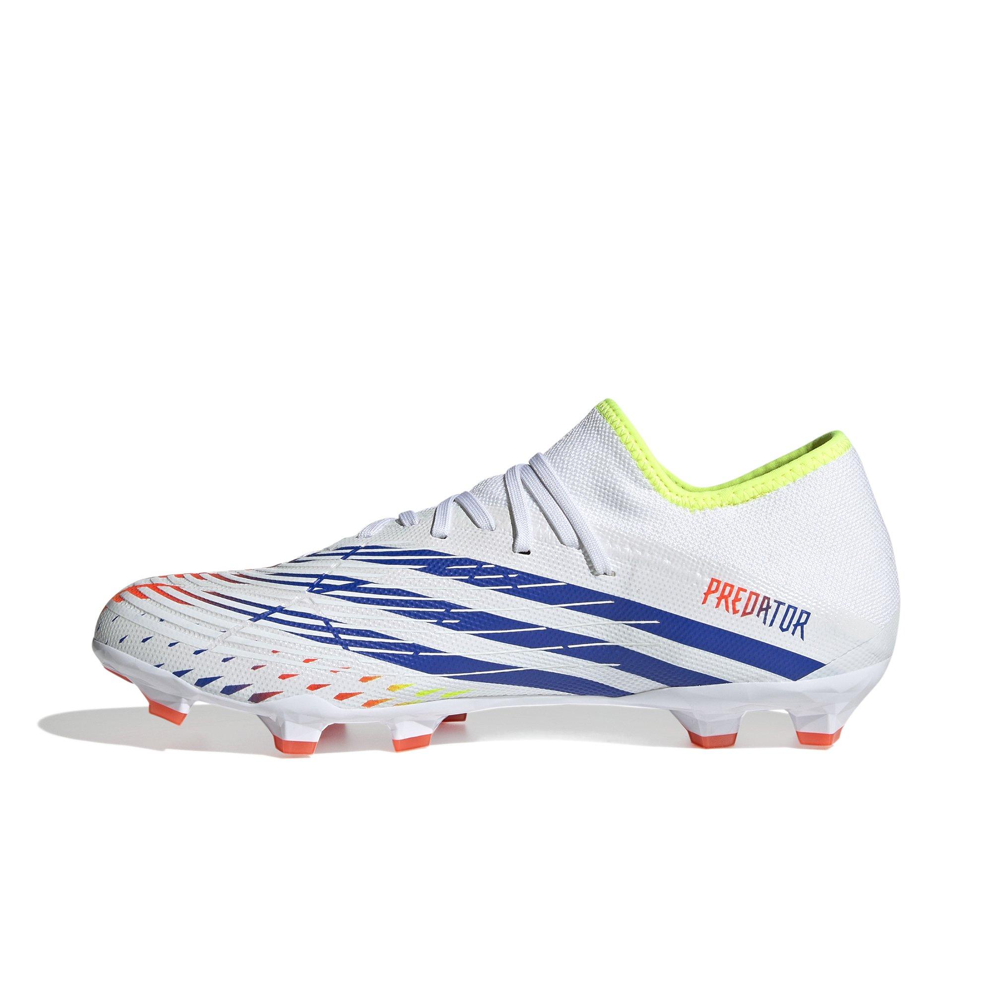 Adidas predator blue hot sale and white