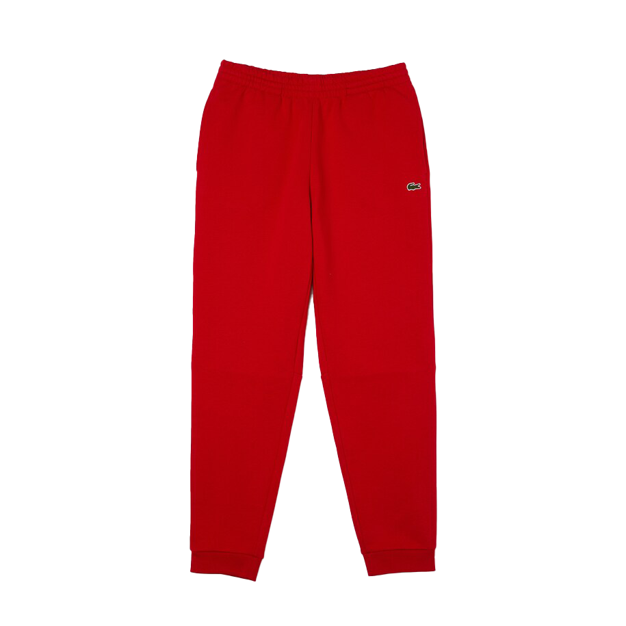 Red store lacoste joggers