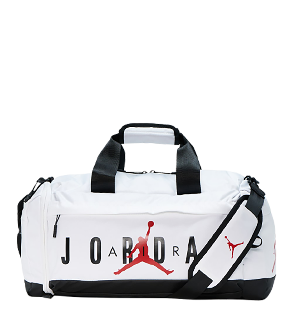 ifølge Ideel helikopter Jordan Jumpman Air Duffel Bag-White