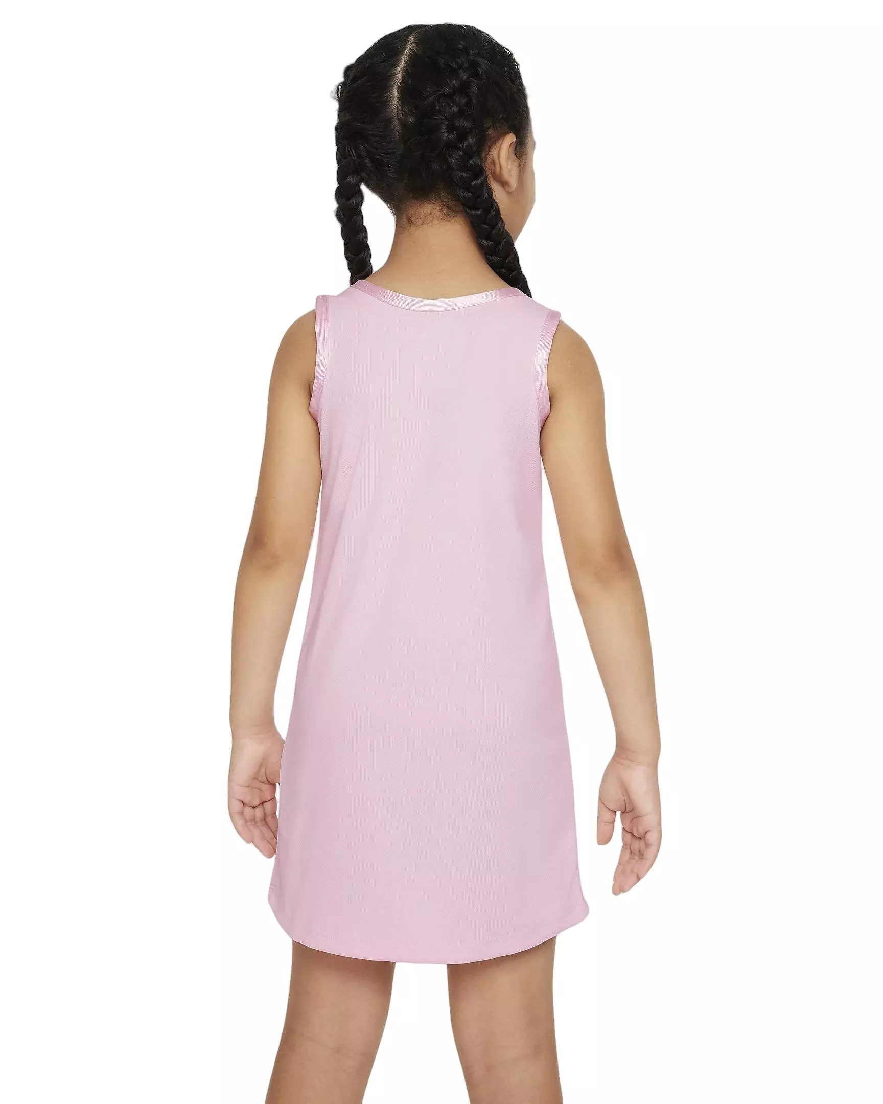 Jordan Little Girls' Jersey Tank Dress-Pink - PINK