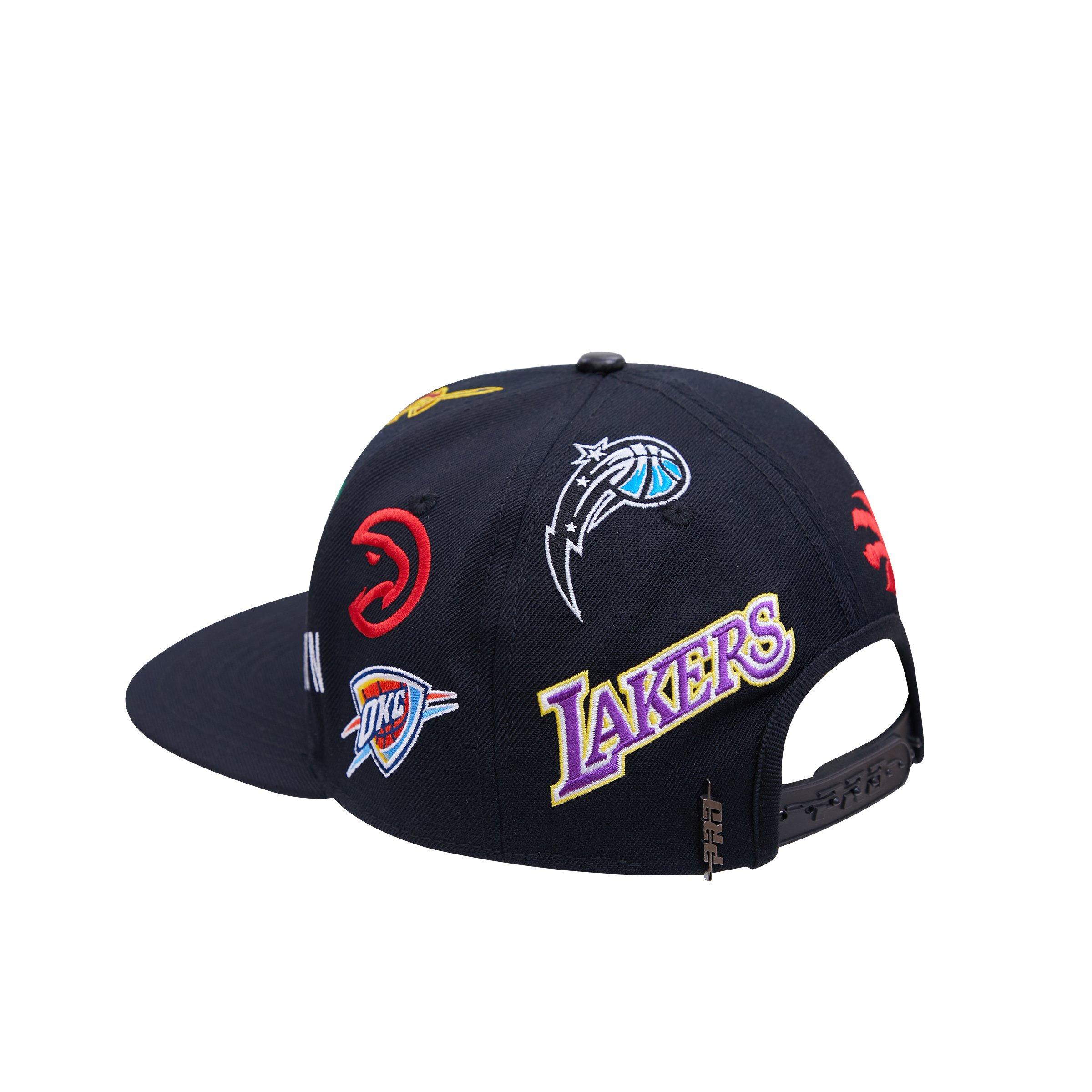 Pro Standard NBA All Star Game All Over Print Snapback Hat - Black