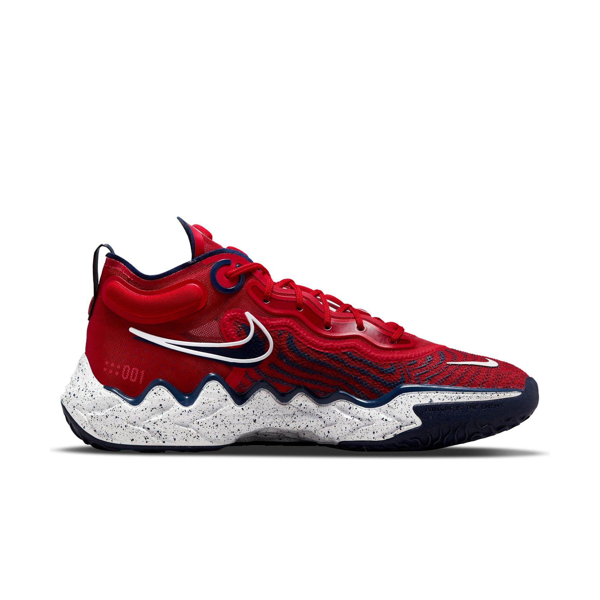 Nike Air Zoom G.T. Run Sport Red/White/Blue Void Men's Basketball Shoe -  Hibbett | City Gear