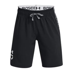 Under Armour Big Boys' Baseball Shorts-Black