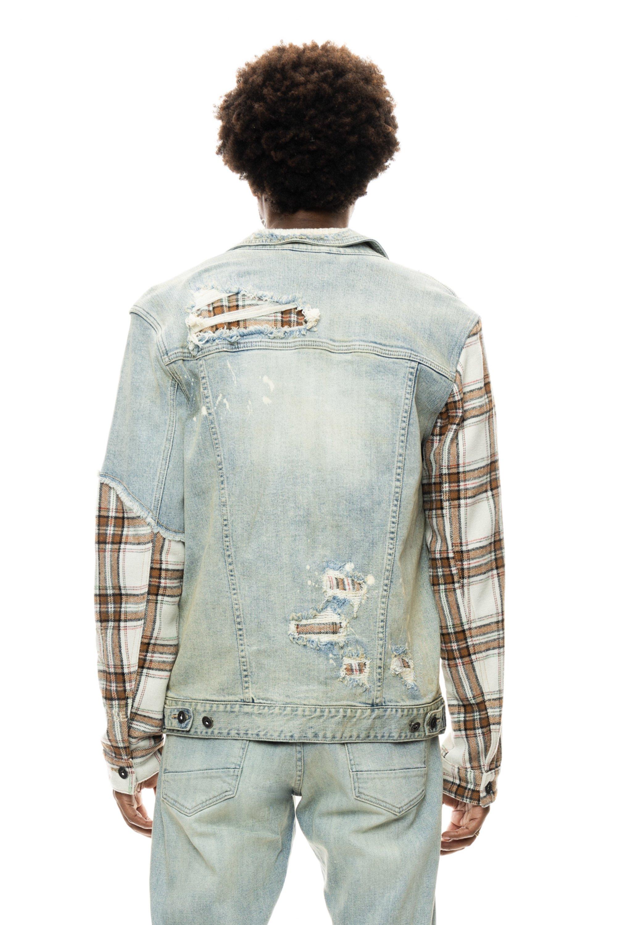 Smoke Rise Men's Hybrid Denim Shacket - Hibbett | City Gear