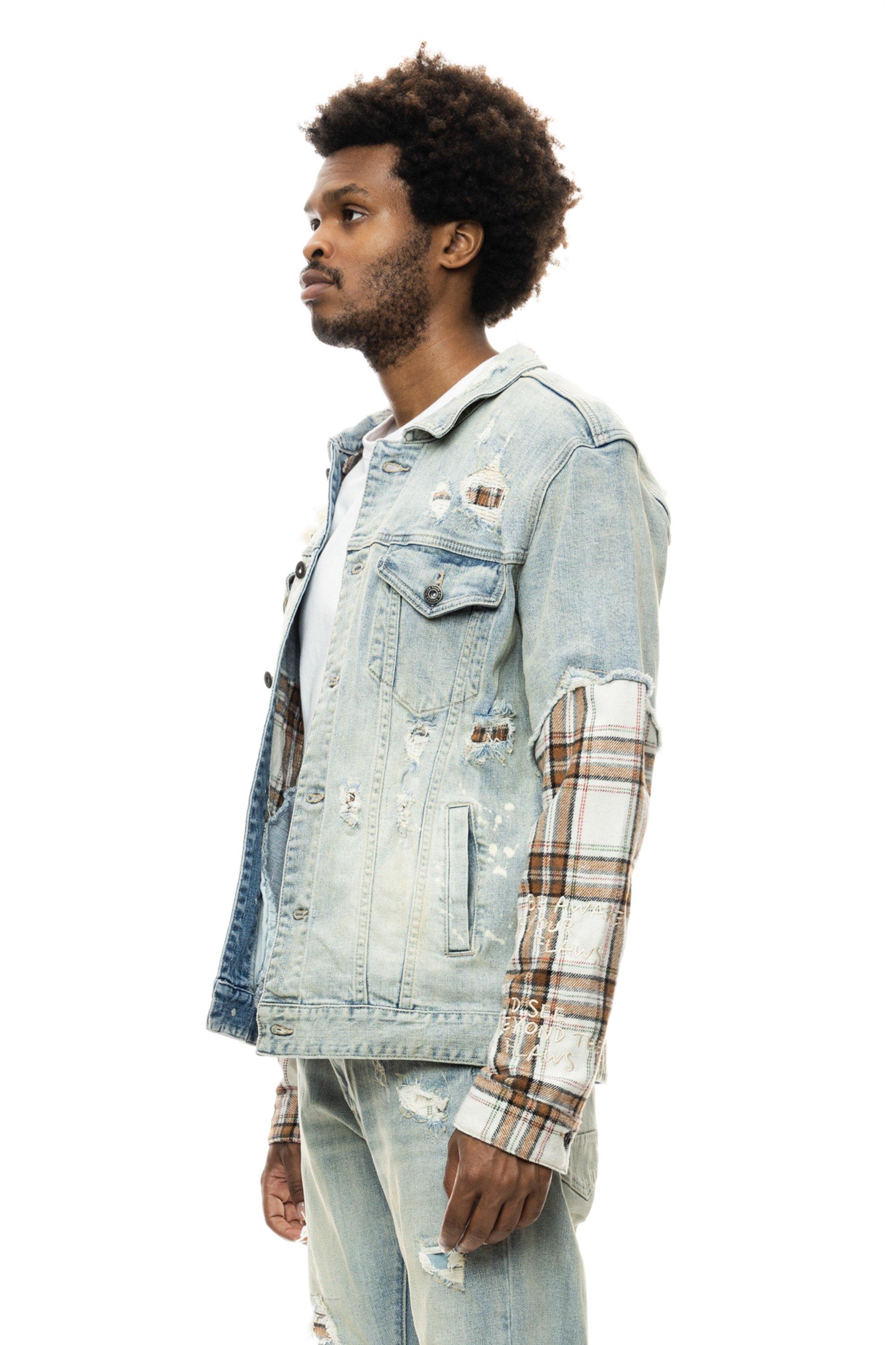 Smoke Rise Men's Hybrid Denim Shacket - Hibbett | City Gear