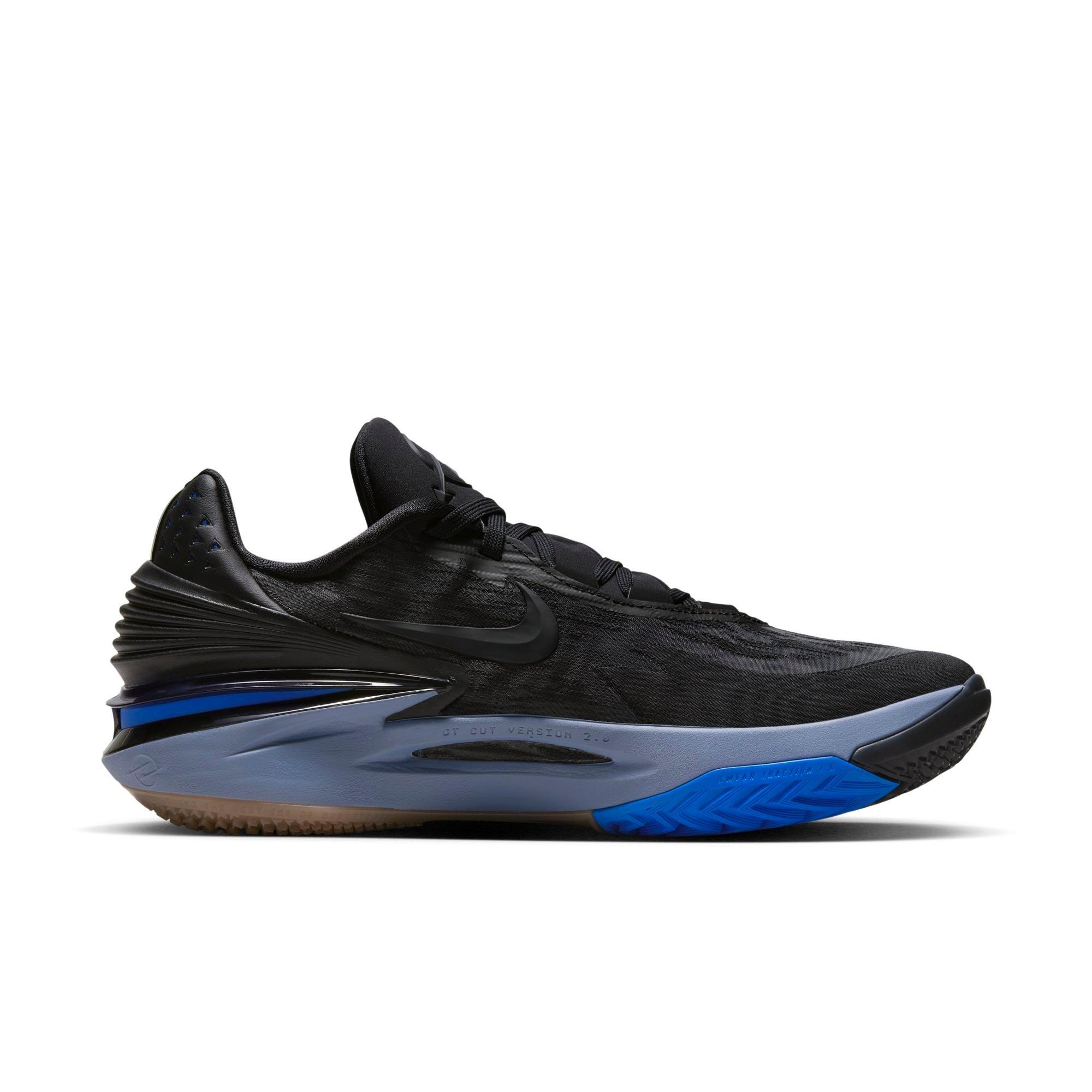 Nike Air Zoom G.T. Cut 2 Black/Black/Off Noir/Racer Blue Men's Basketball  Shoe