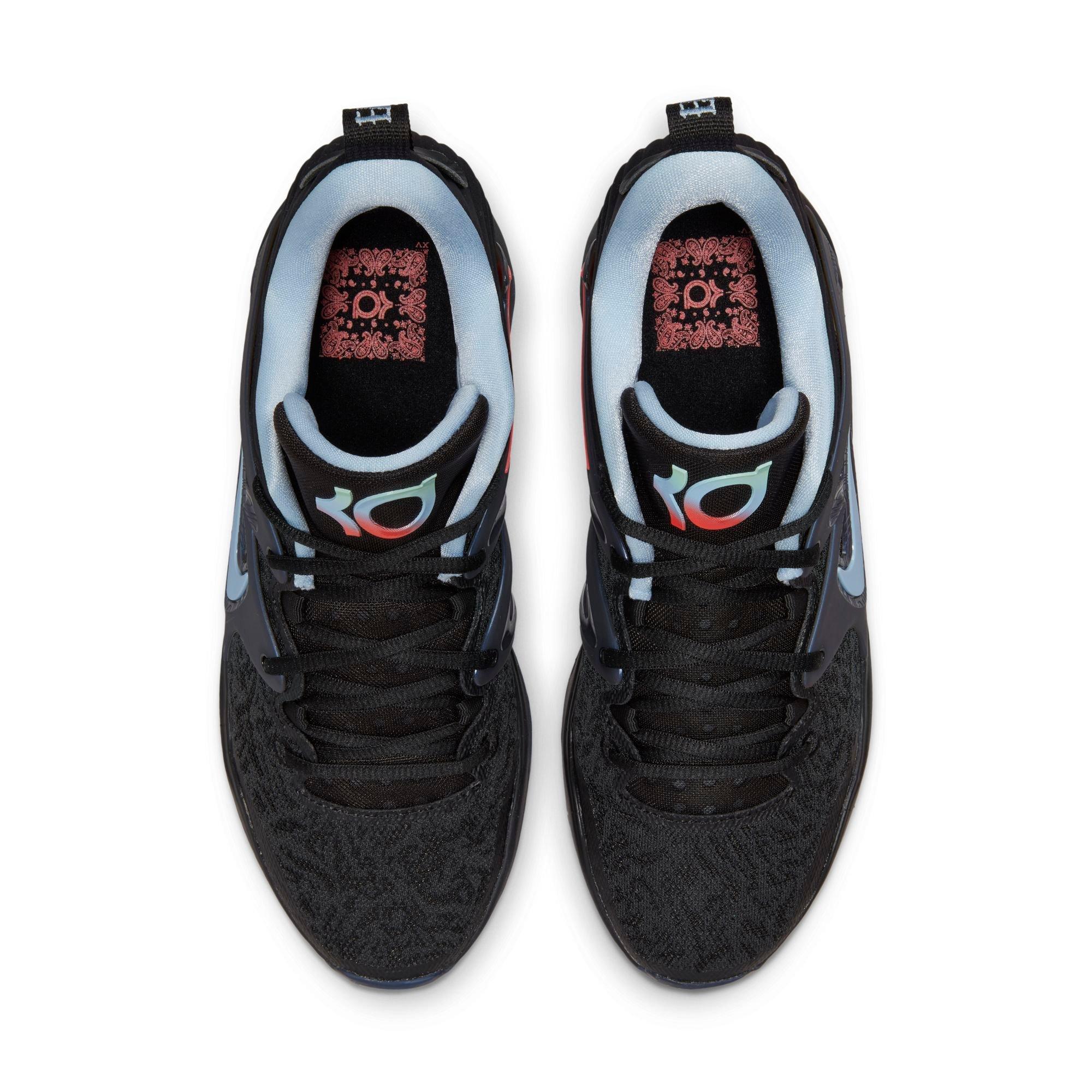 Nike KD15 White/Black/Royal Tint Men's Basketball Shoes, Size: 17
