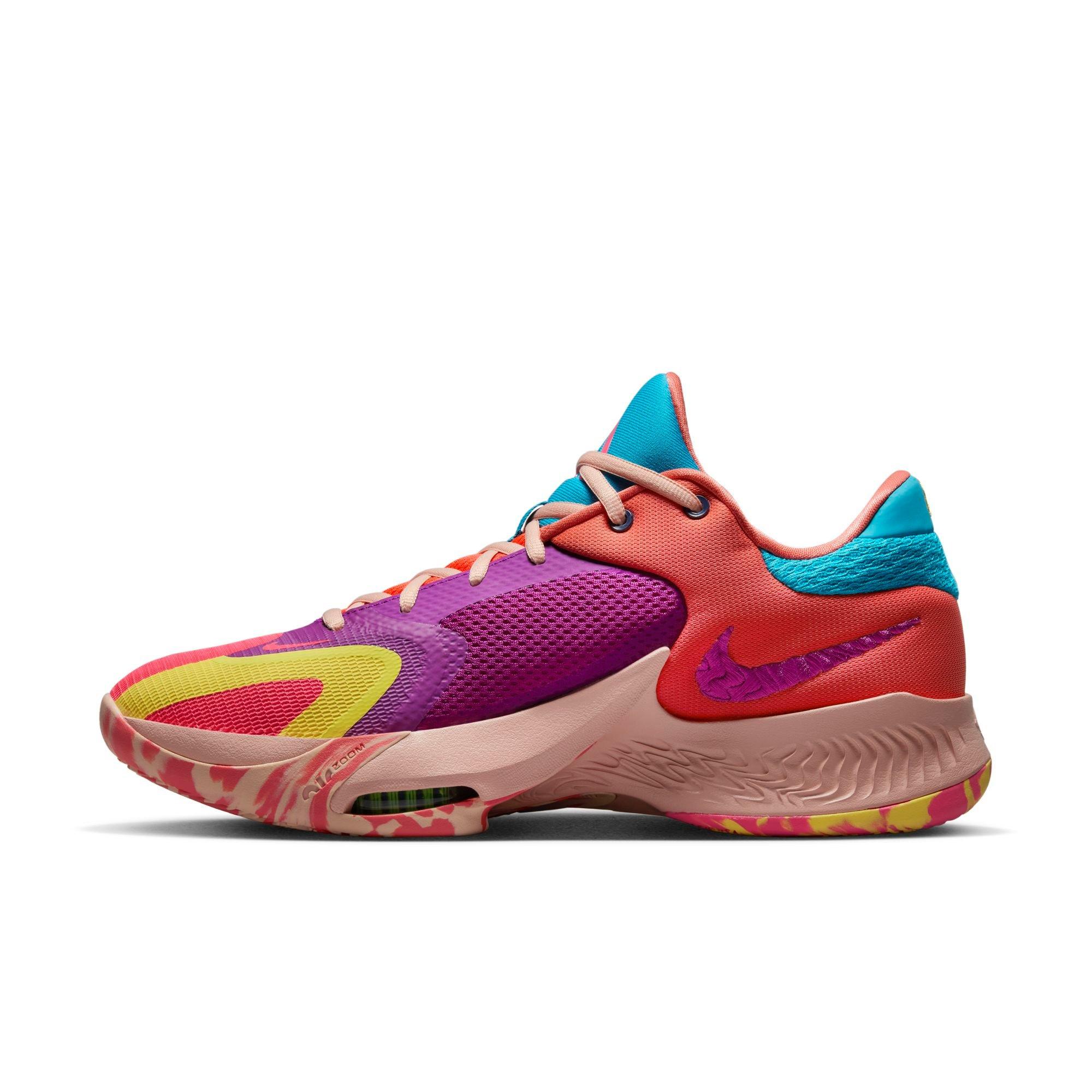 Nike Zoom Freak 4 "Vivid Purple/Laser Blue/Hyper Pink" Men's Basketball Shoe - | City