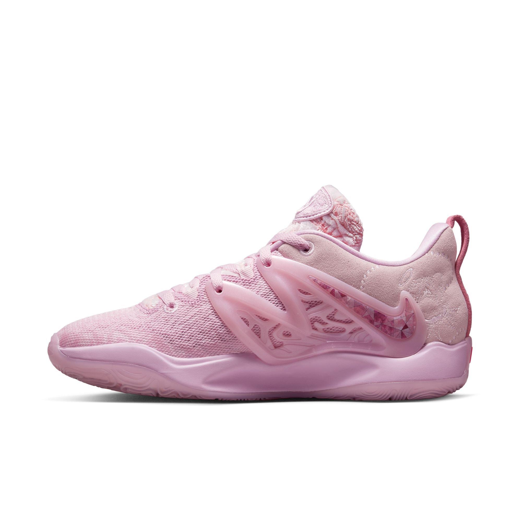 Nike KD15​ Pink Foam/Orewood Brown/Arctic Pink Men's Basketball Shoe -  Hibbett