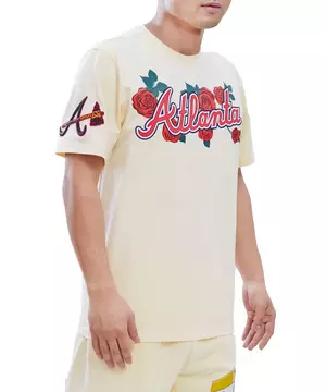 Pro Standard Men's Atlanta Braves Drip Logo Short Sleeve Tee - Hibbett