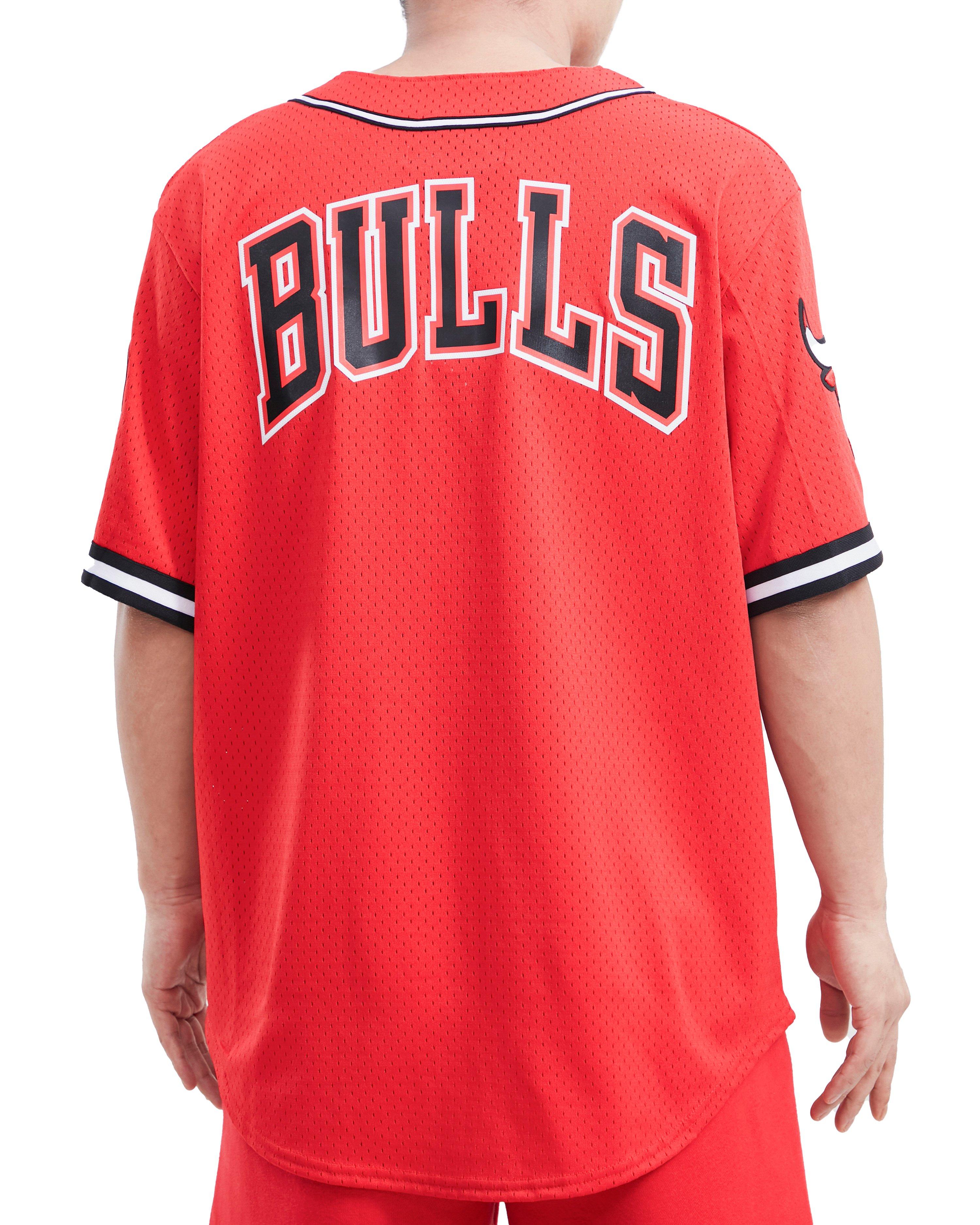 Pro Standard Men's Chicago Bulls Button Front Jersey - White - Hibbett