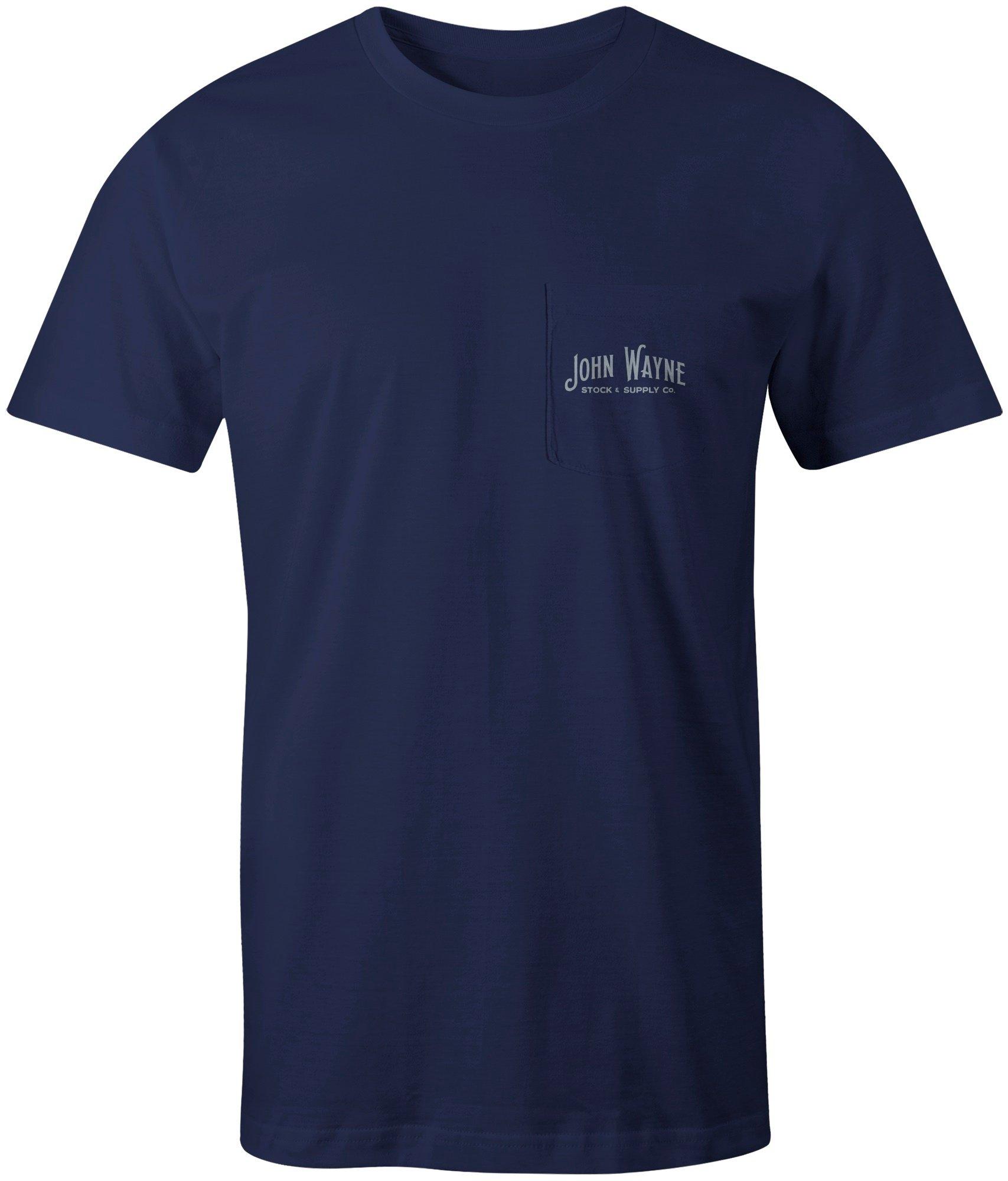 Hooey Men's John Wayne Tee-Navy - NAVY Thumbnail View 1