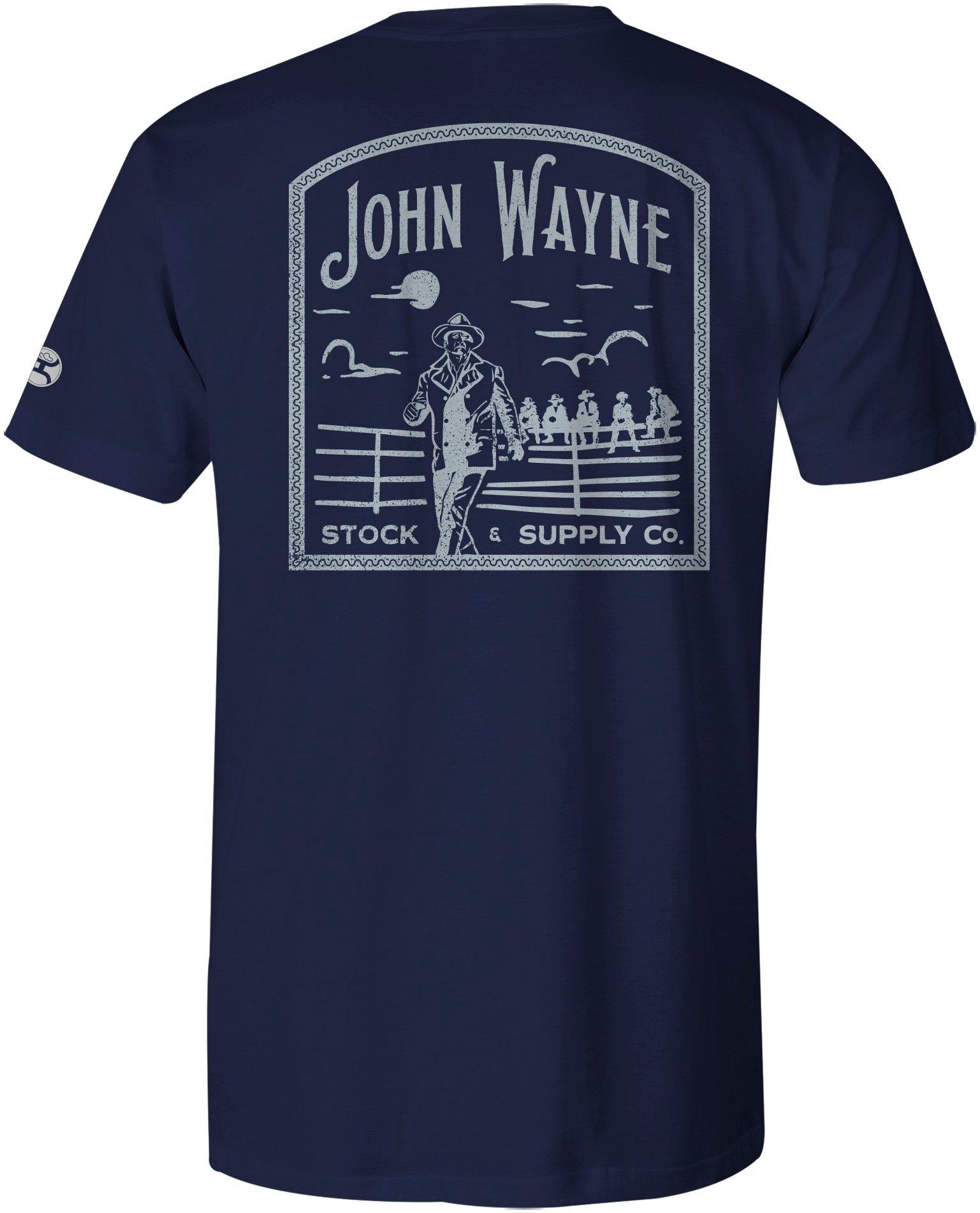 Hooey Men's John Wayne Tee-Navy - NAVY Thumbnail View 2