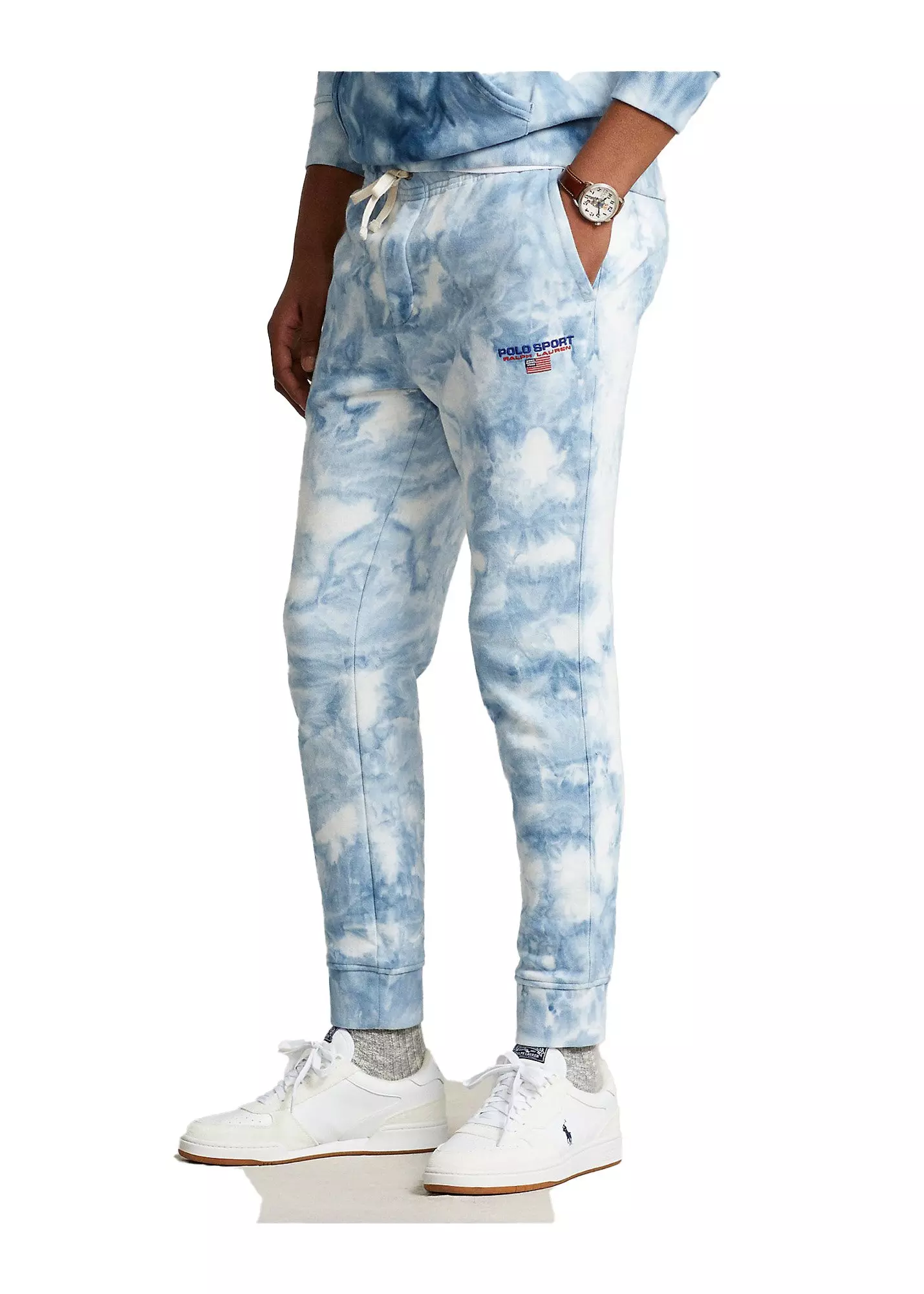 Polo Men's Sport Fleece Jogger Pants - Light ​Blue - Hibbett