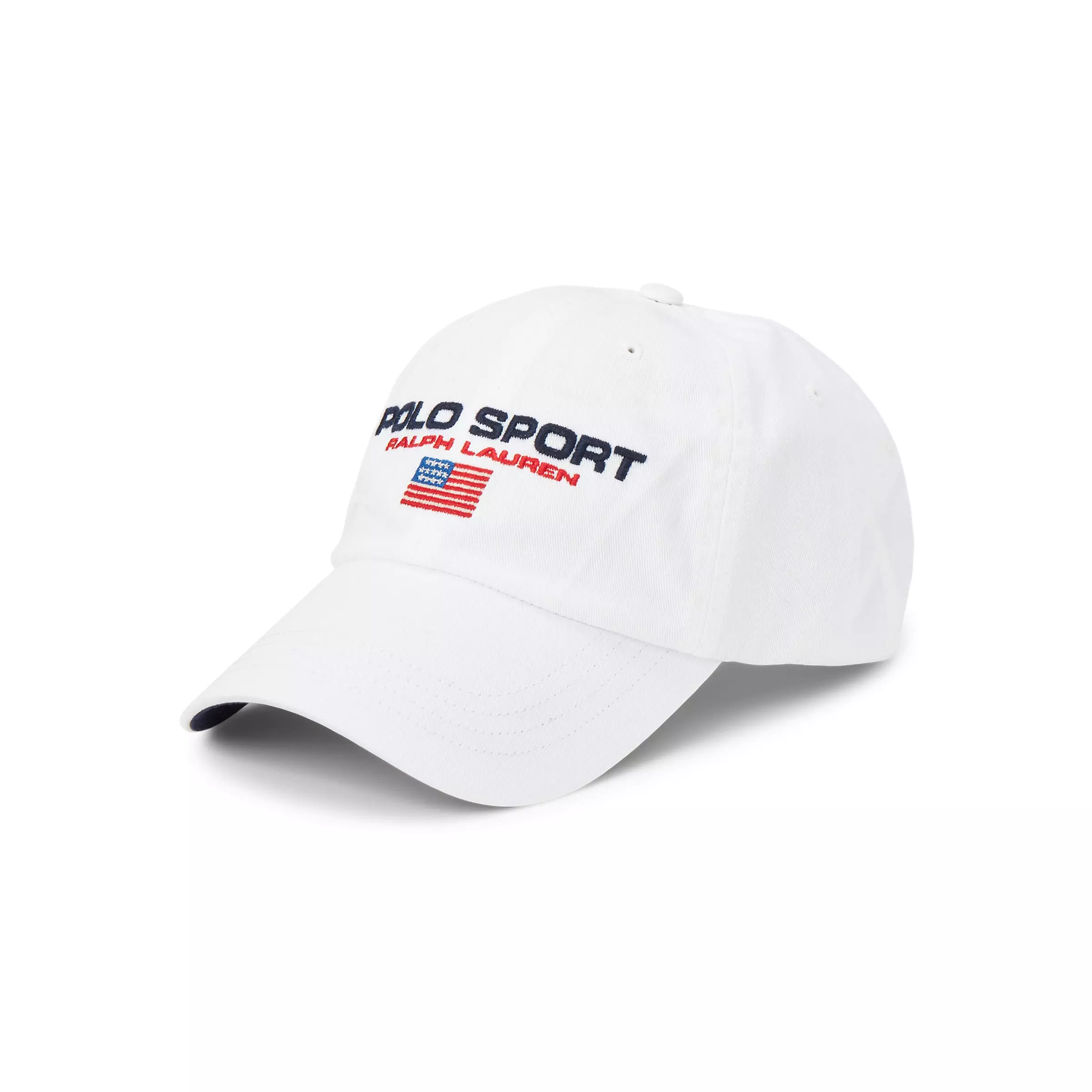 Polo Sport Chino Adjustable Cap-White - WHITE