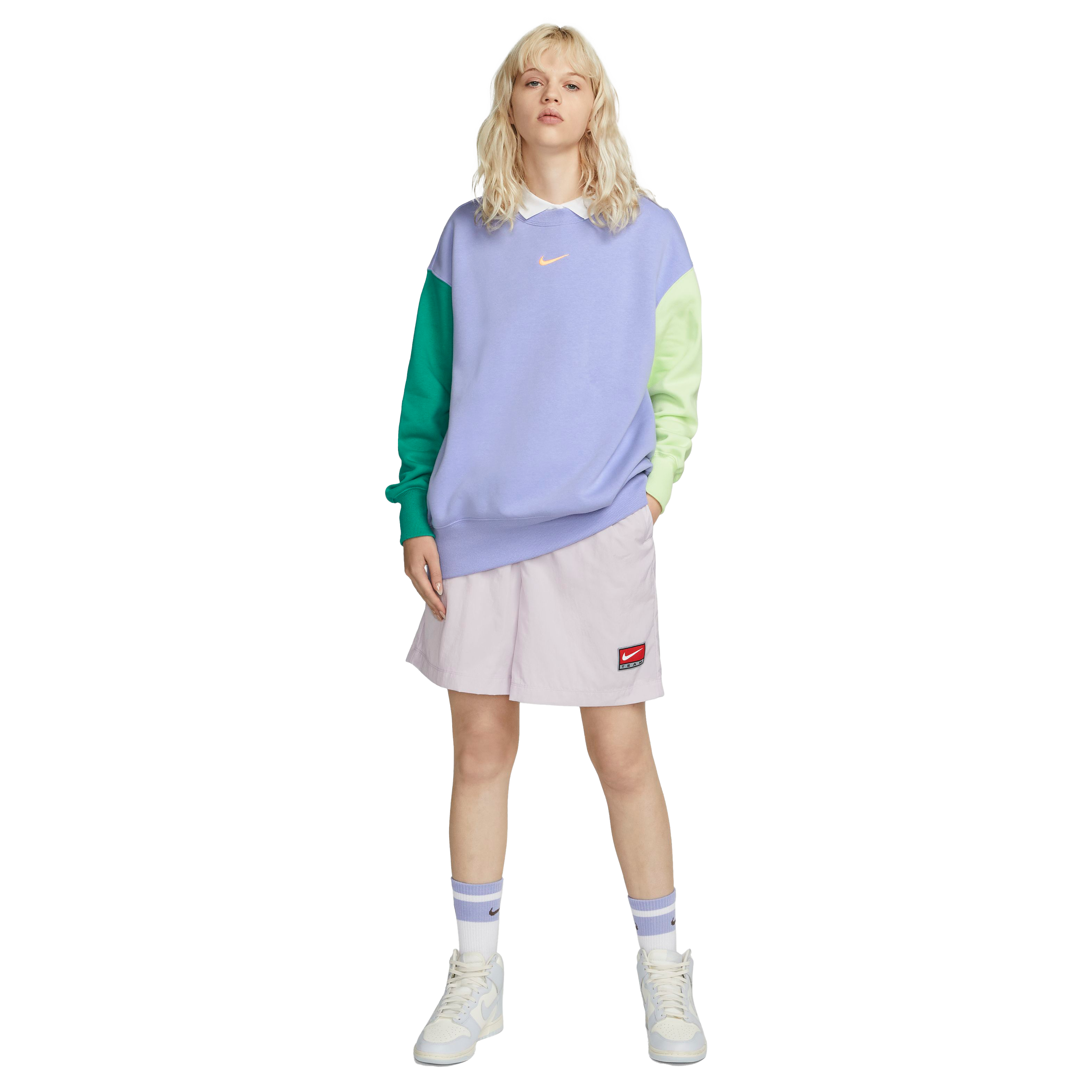 Nike color block discount pastel