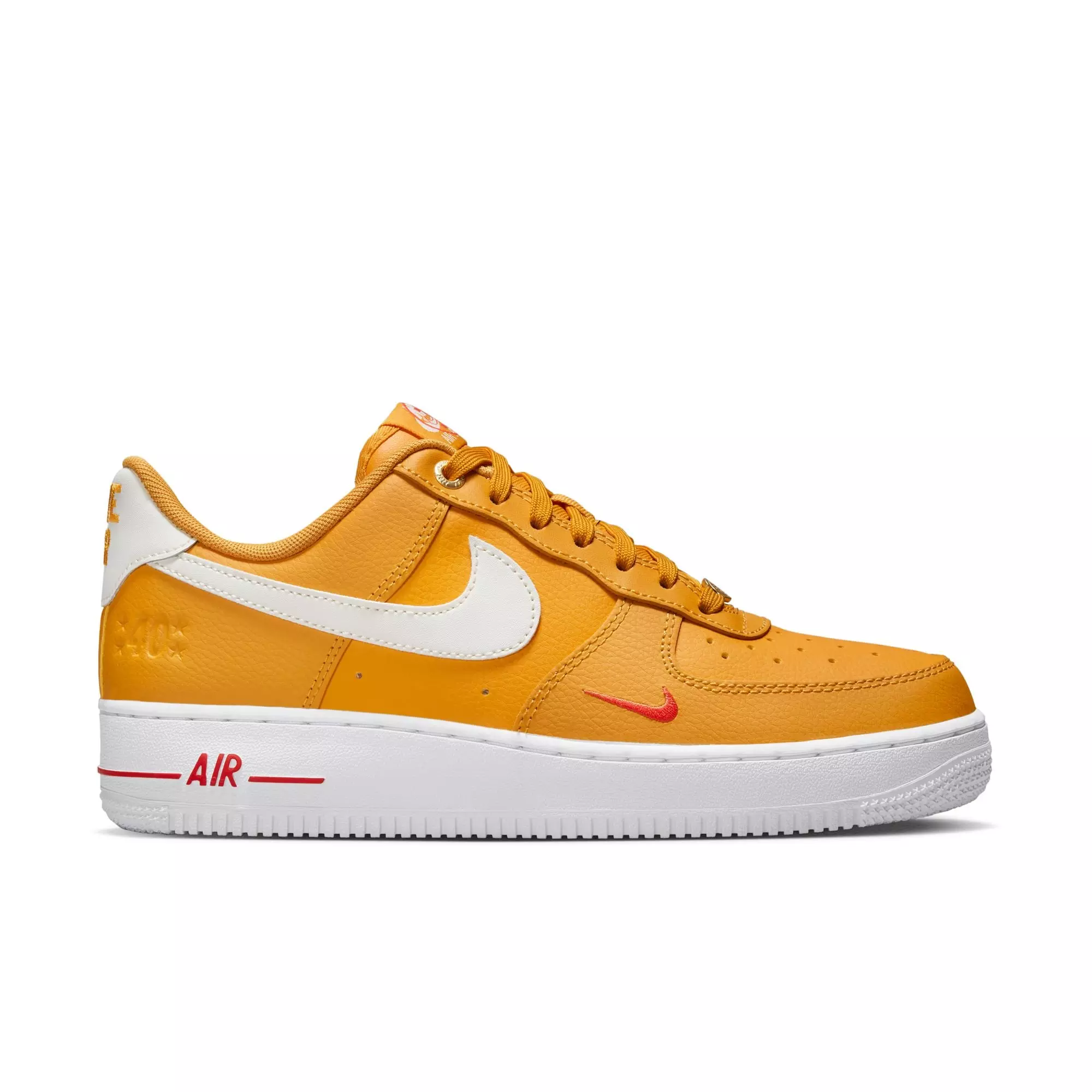 Nike Air Force 1 '07 SE "Yellow Ochre/Sail/Team Orange" Women's Shoe - YELLOW/WHITE