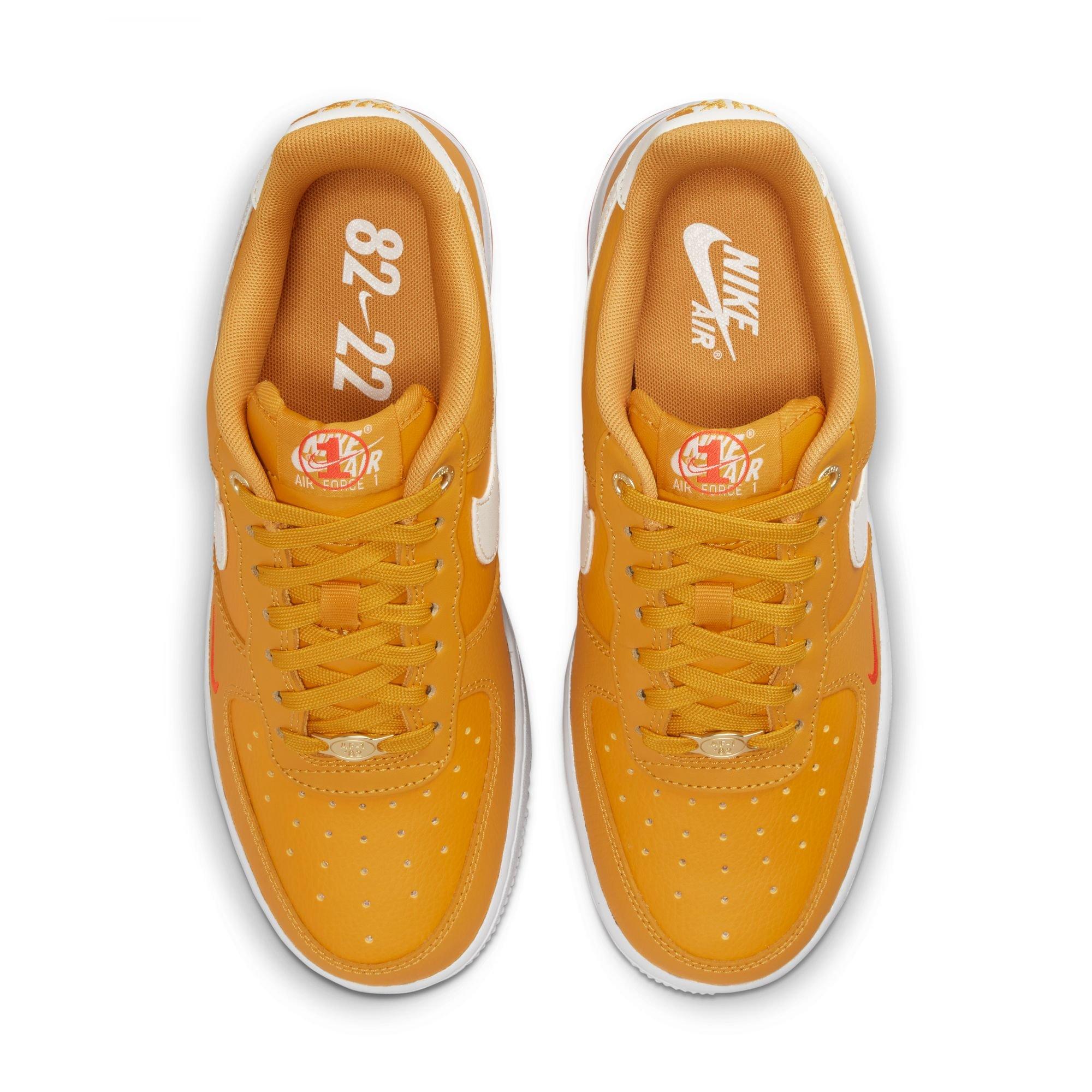 Yellow Air Force 1 Shoes.