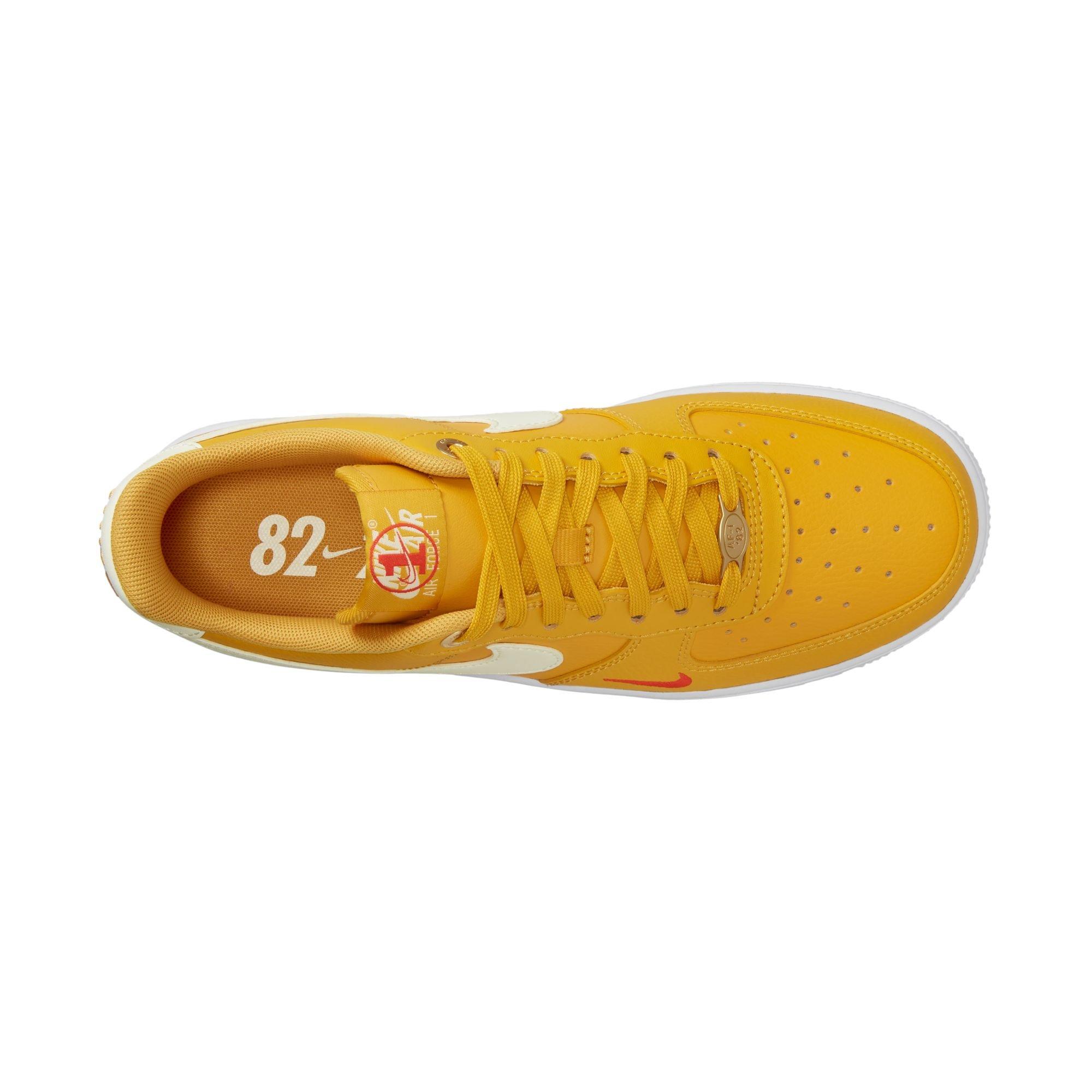 Nike Air Force 1 High '07 Strap 'Yellow Ochre' AT4963-700 - KICKS CREW