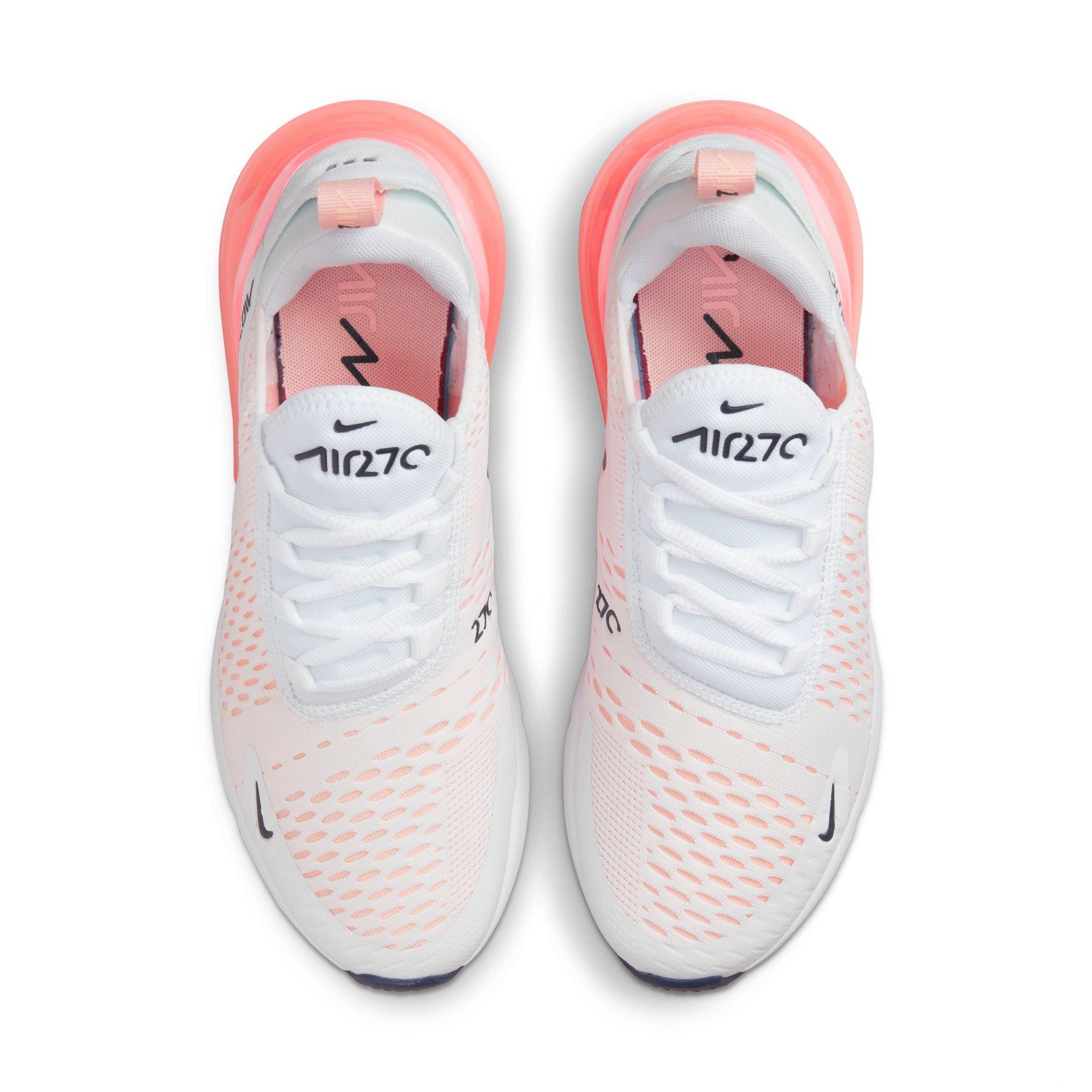 bellen Spruit Pracht Nike Air Max 270 "White/Midnight Navy/Atmosphere" Women's Shoe