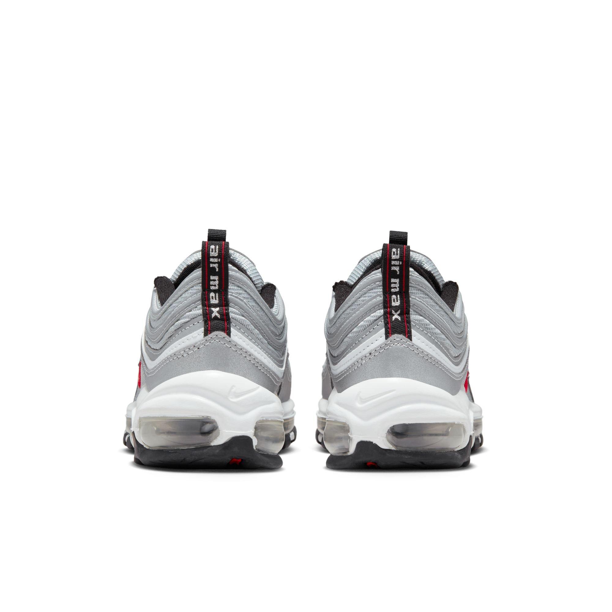Nike Air Max 97 Metallic Silver/Varsity Red/White/Black Women's Shoe