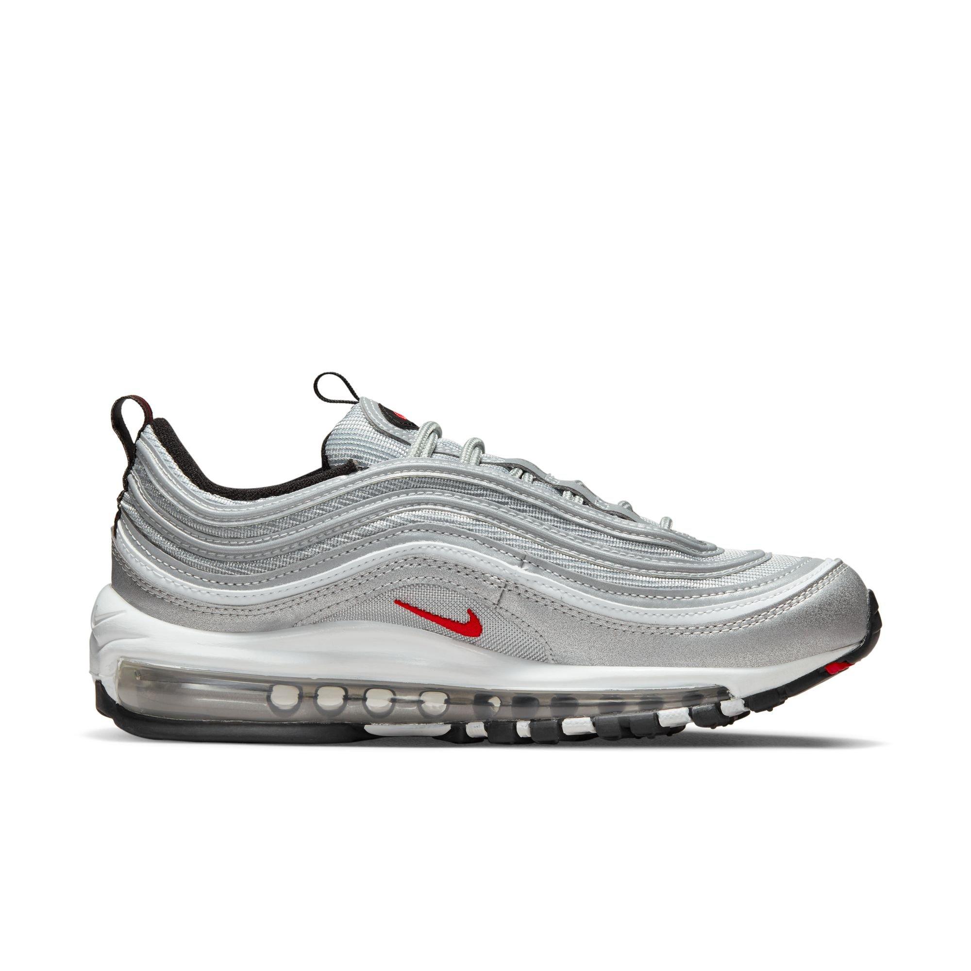 Nike Air Max 97 Metallic Silver/Varsity Red/White/Black Women's Shoe