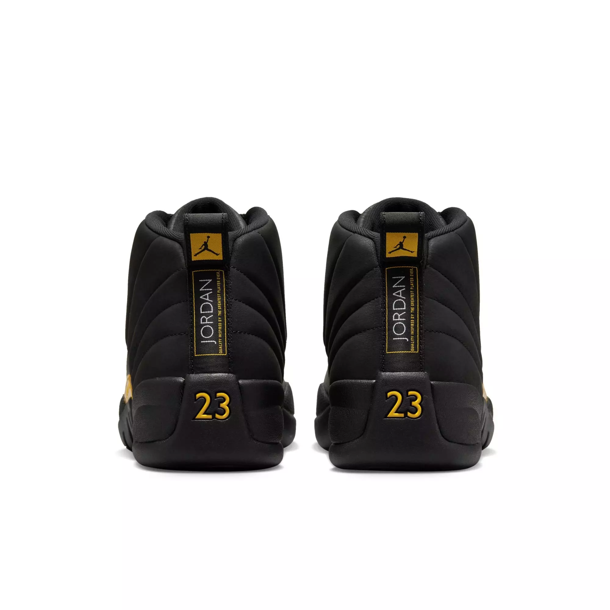 Jordan 12 Retro "Black/Taxi" Men's Shoe - BLACK/TAXI