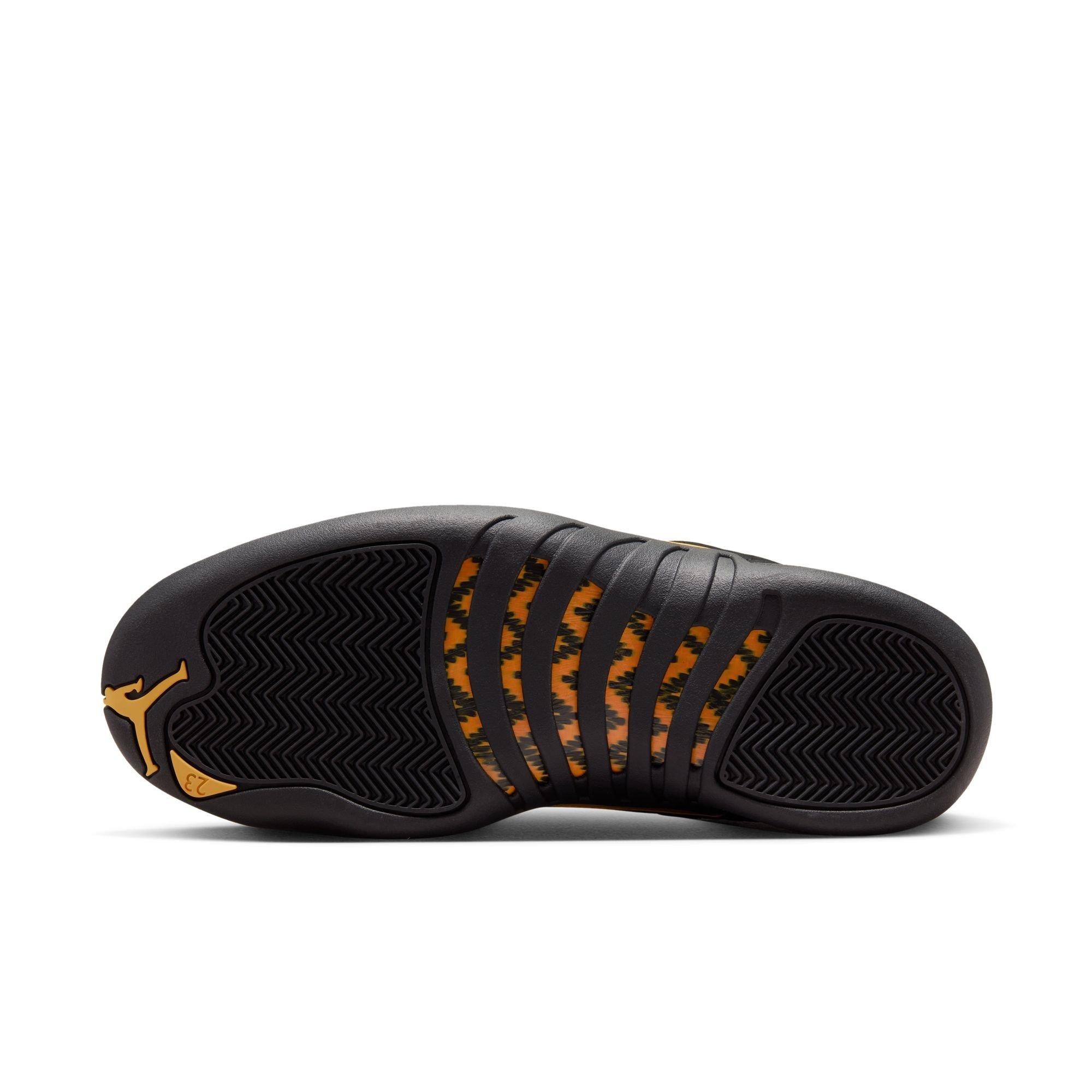 Jordan 12 Retro "Black/Taxi" Men's Shoe - BLACK/TAXI Thumbnail View 10