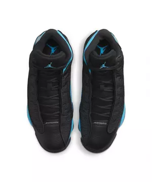 White,Blue & Black Jordan Retro 13 Mens Comfortable Shoes