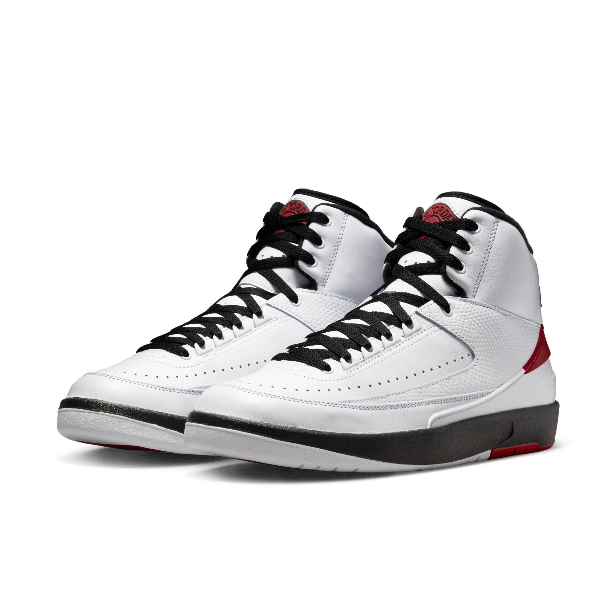 Uittrekken twist Reciteren Jordan 2 Retro​ "White/Varsity Red/Black" Men's Shoe