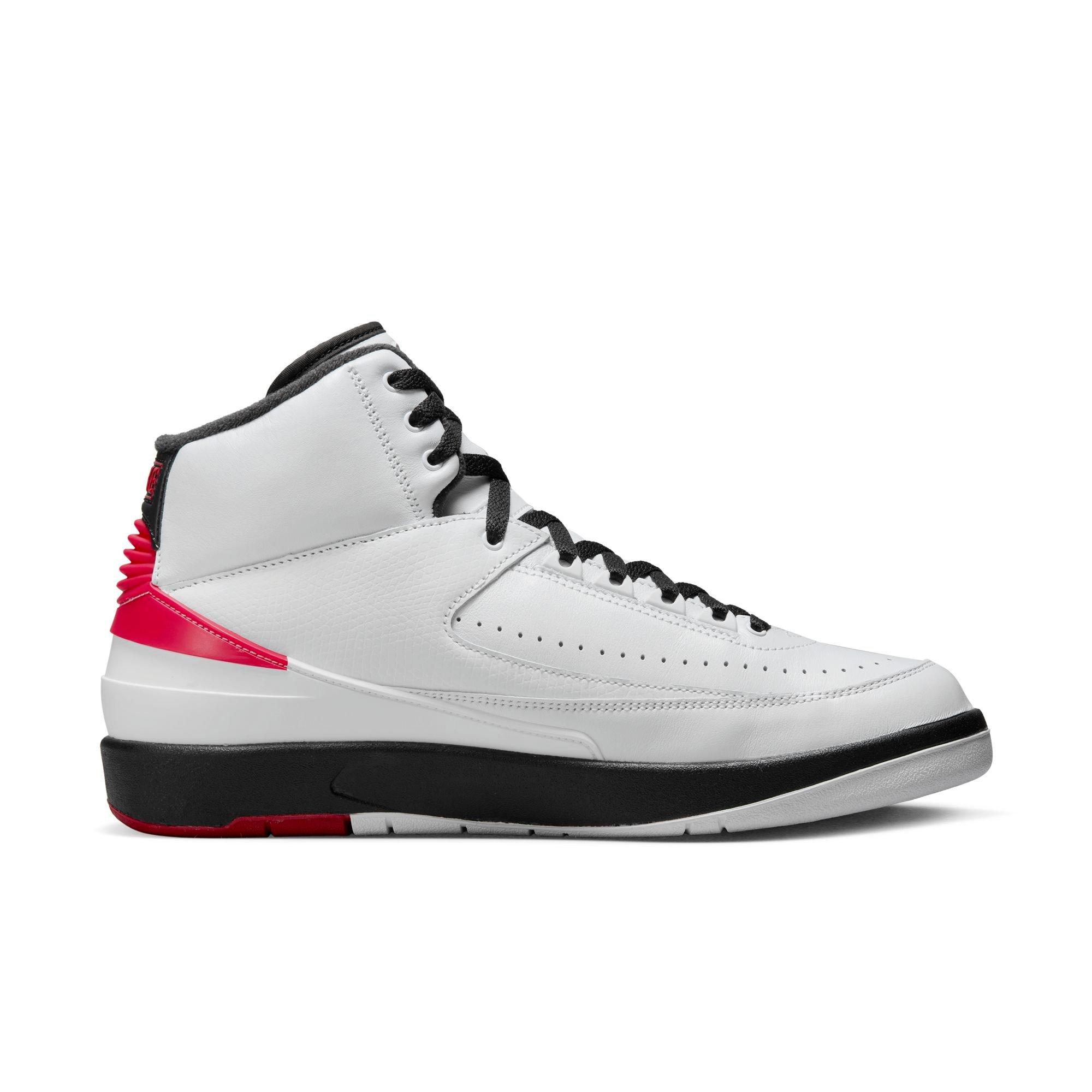 Jordan 2 black and white sale