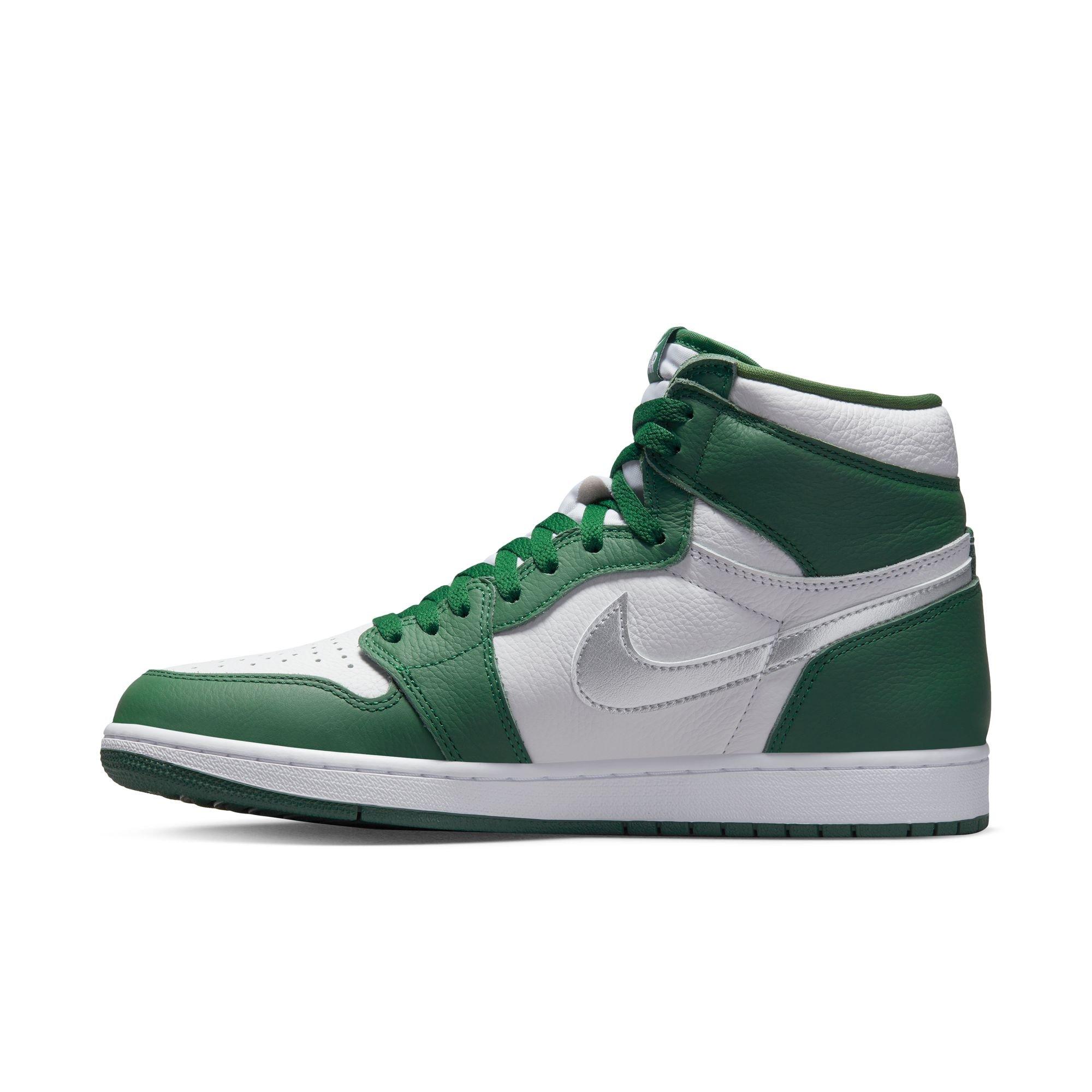 green 1's jordans