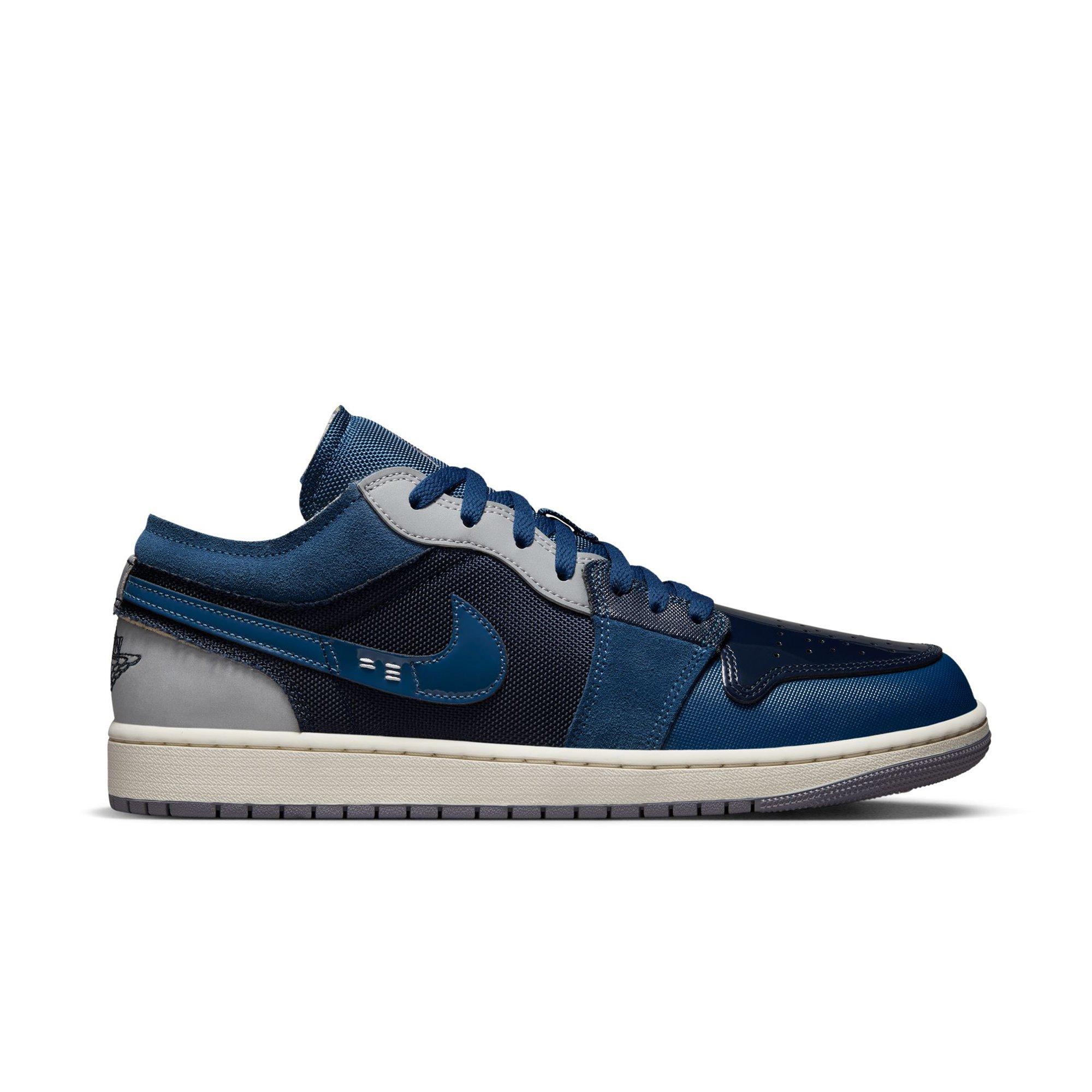 Jordan 1 Low SE Craft Obsidian/Ashen Slate/French Blue/Sail Men's Shoe