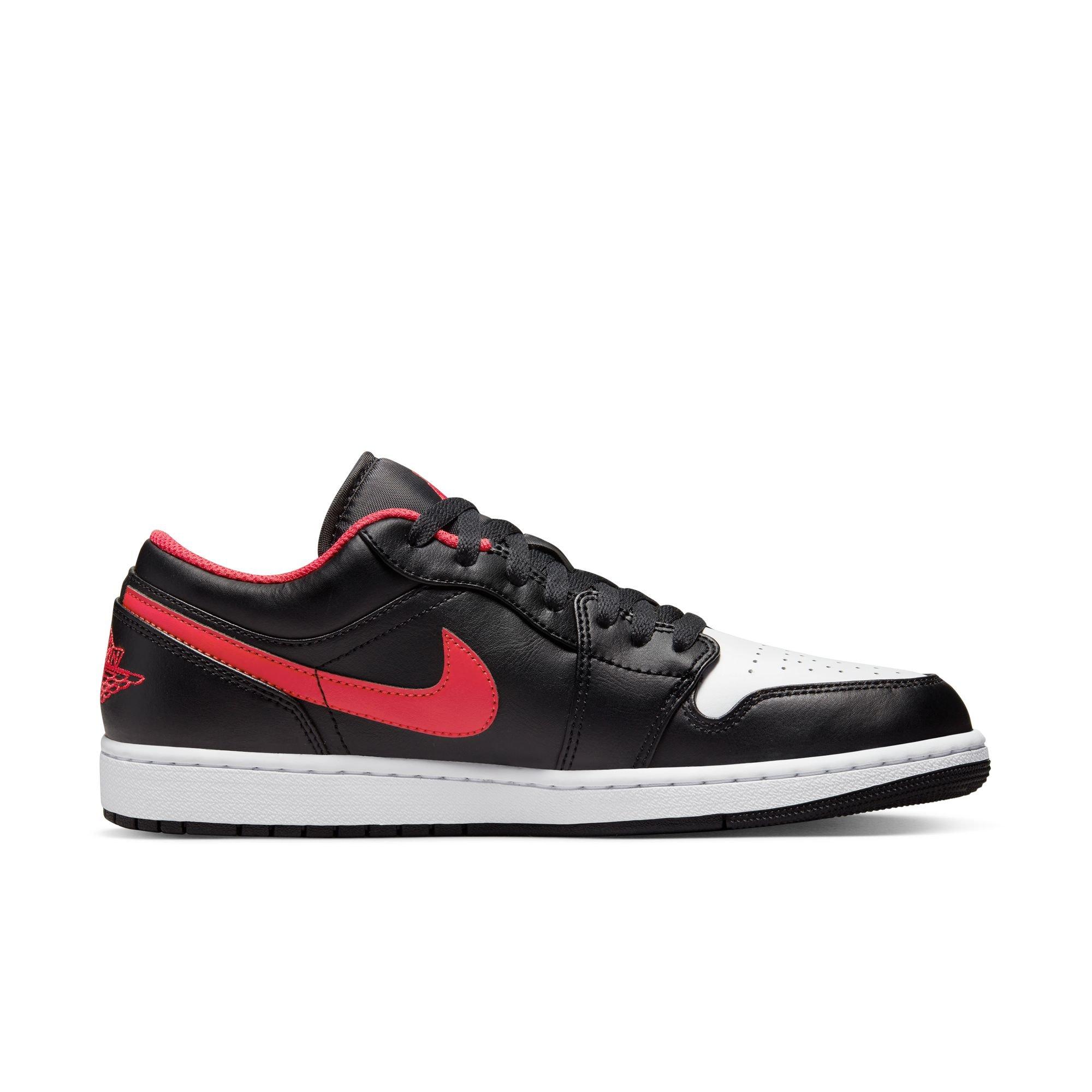 Jordan 1 Low OG Black Toe Men's Shoe - Hibbett